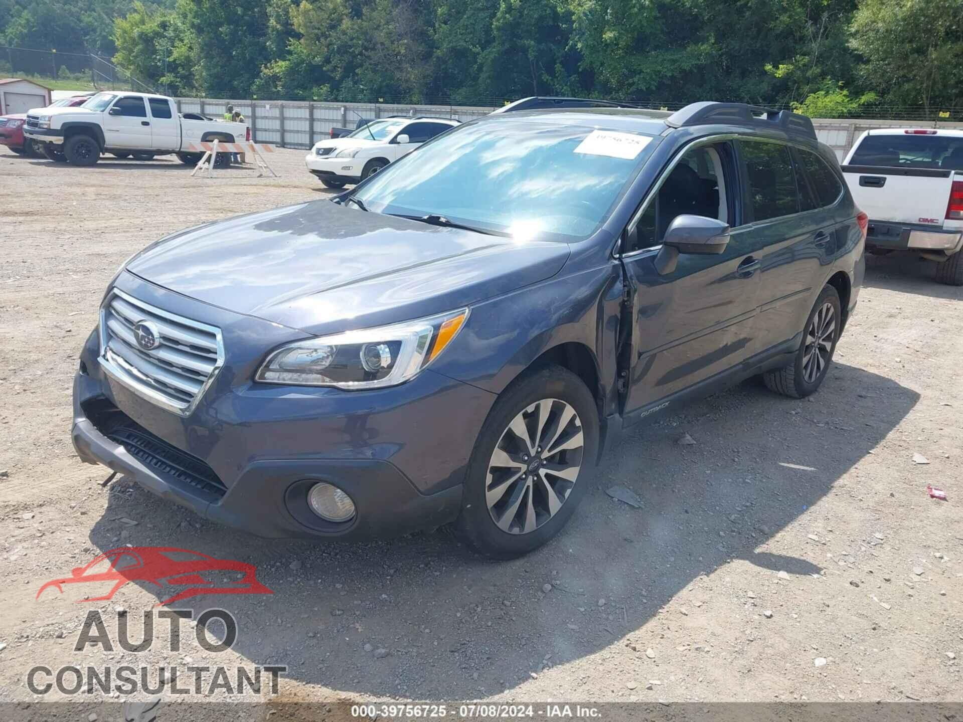 SUBARU OUTBACK 2016 - 4S4BSBLC4G3224901