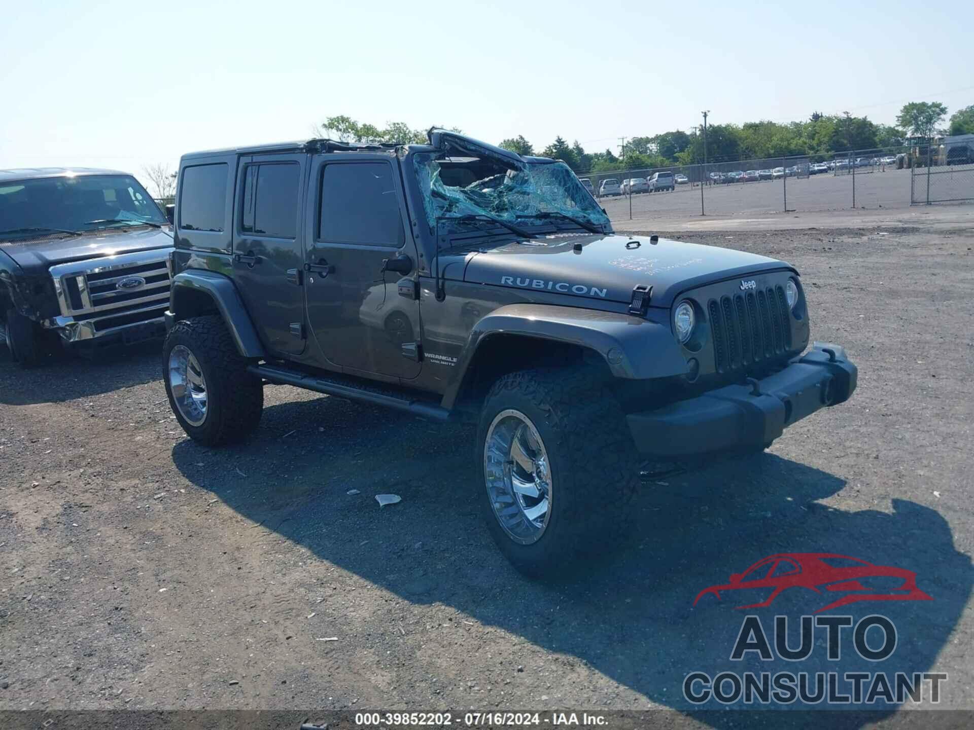 JEEP WRANGLER UNLIMITED 2017 - 1C4HJWFG3HL567420