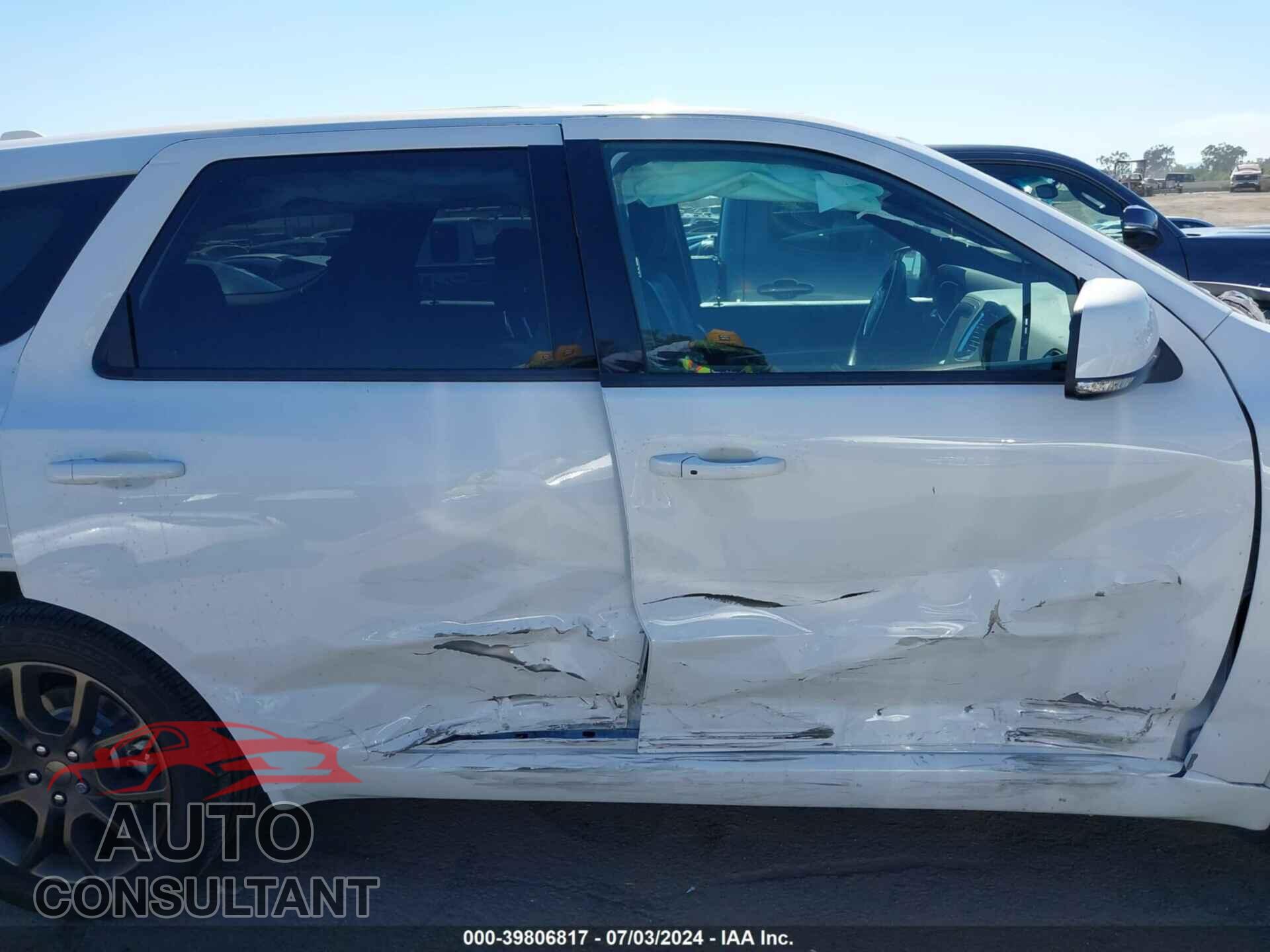 DODGE DURANGO 2017 - 1C4SDHCT2HC680687