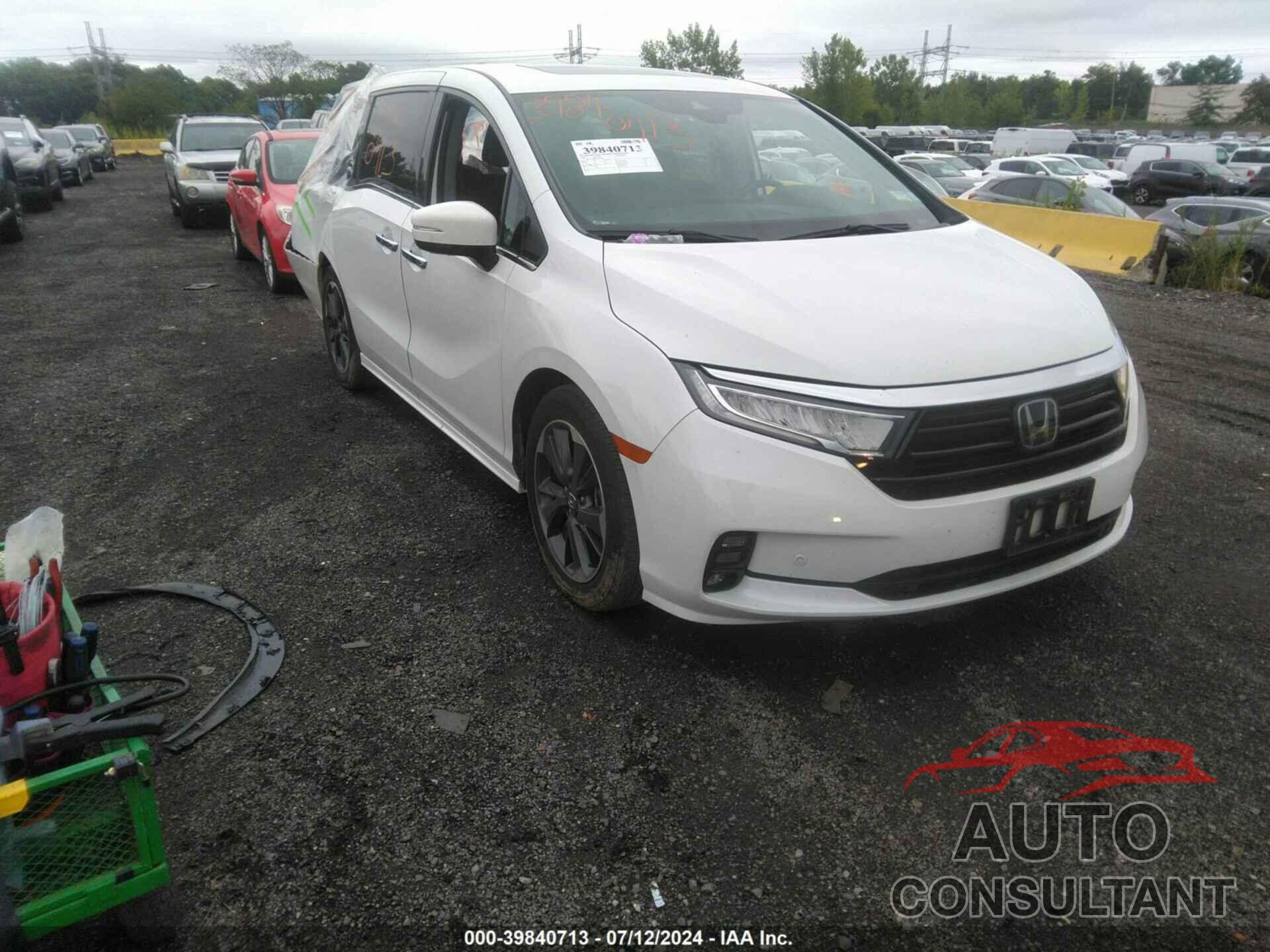 HONDA ODYSSEY 2022 - 5FNRL6H93NB007988