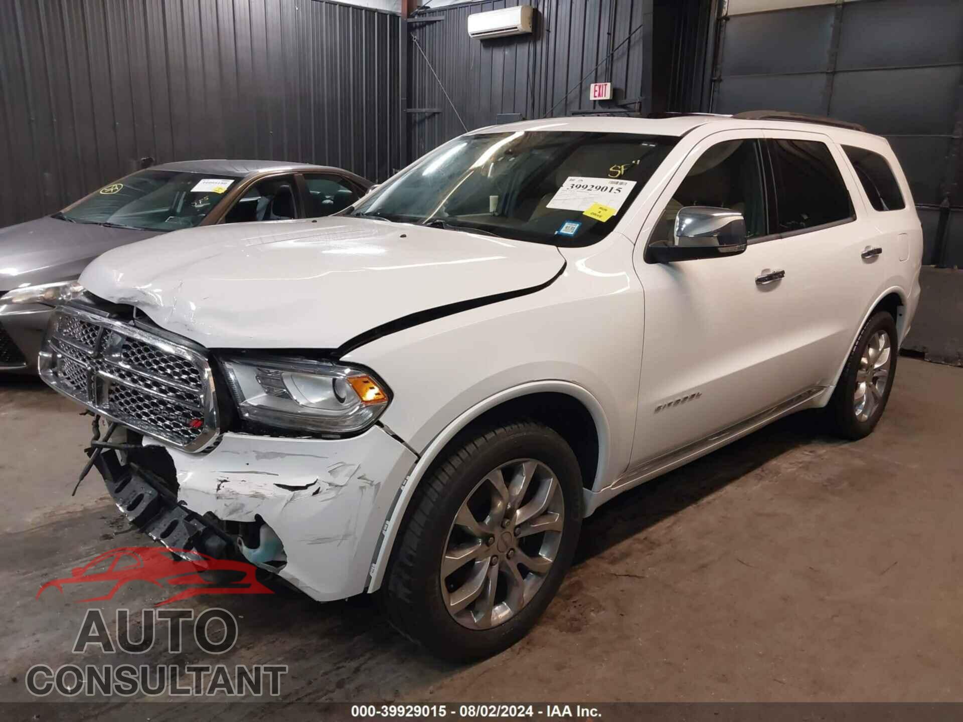 DODGE DURANGO 2017 - 1C4RDJEG7HC860298