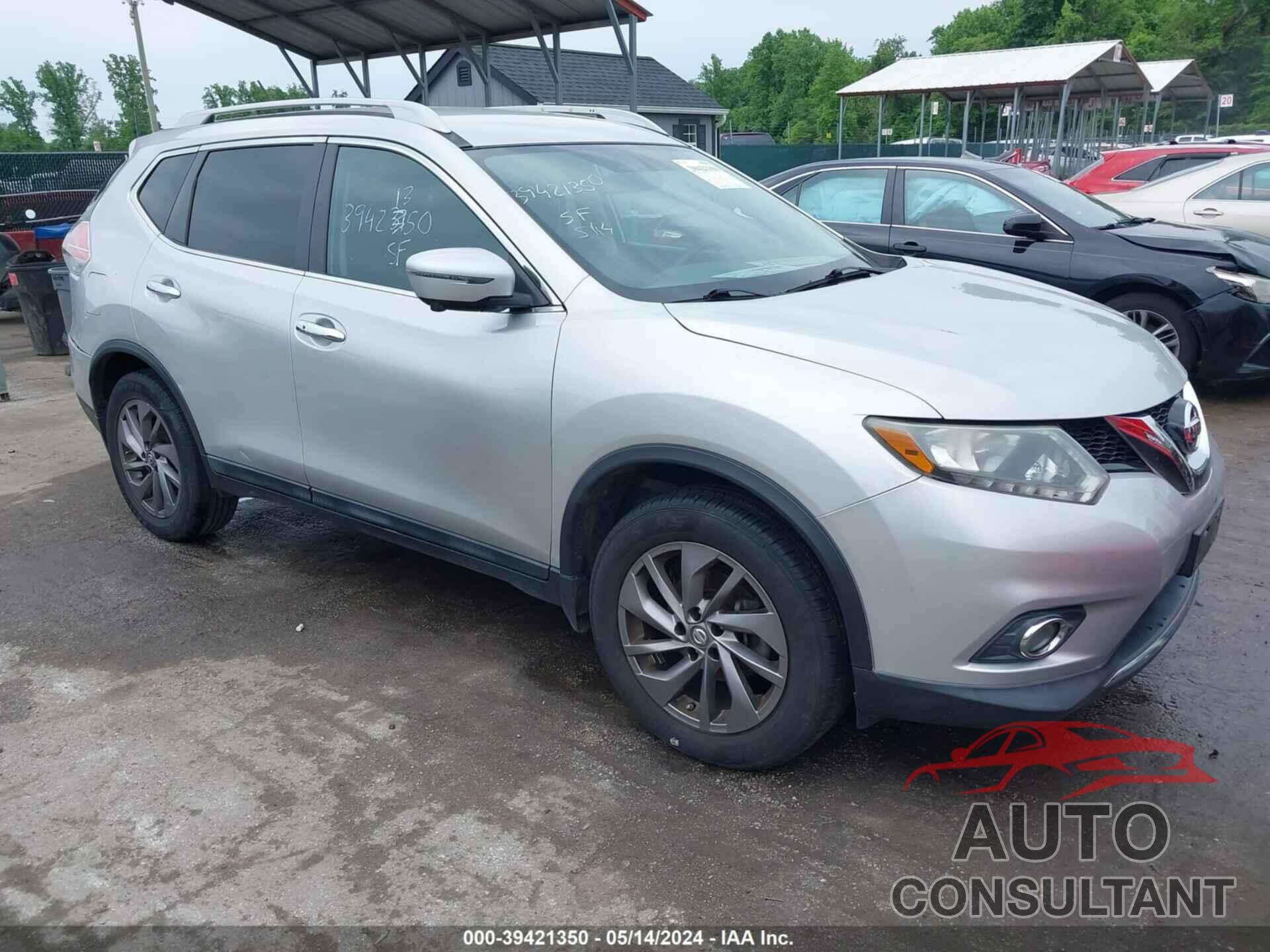 NISSAN ROGUE 2016 - 5N1AT2MV2GC737394