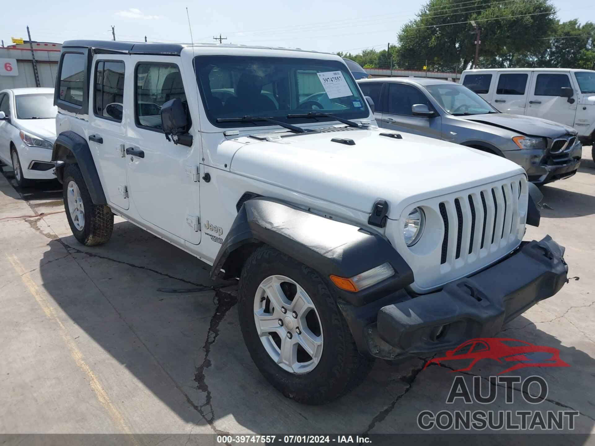 JEEP WRANGLER UNLIMITED 2021 - 1C4HJXDN1MW592428