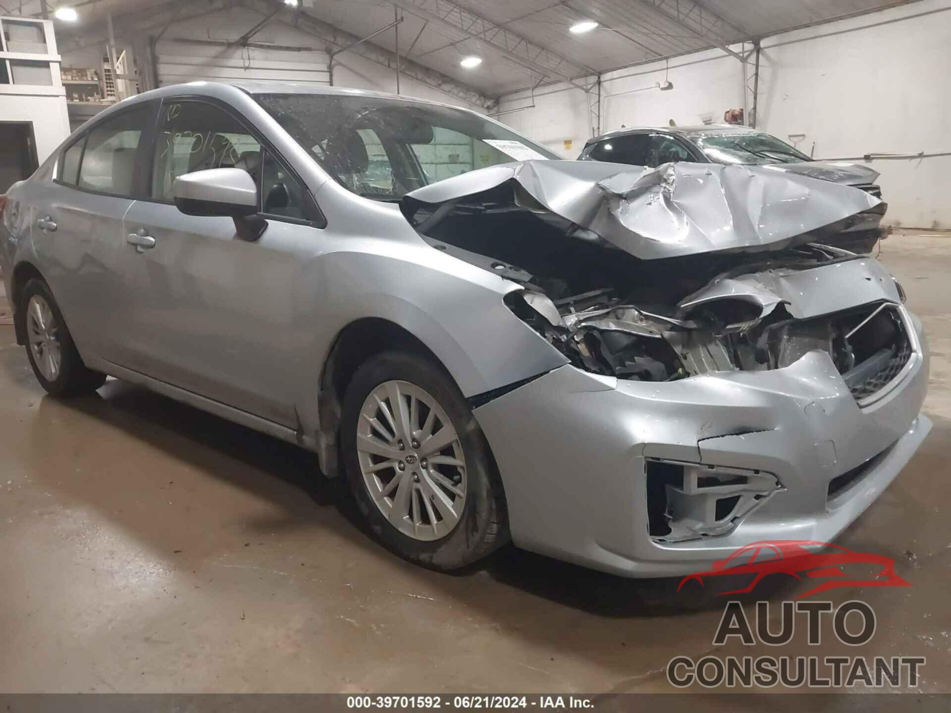 SUBARU IMPREZA 2018 - 4S3GKAB66J3614521