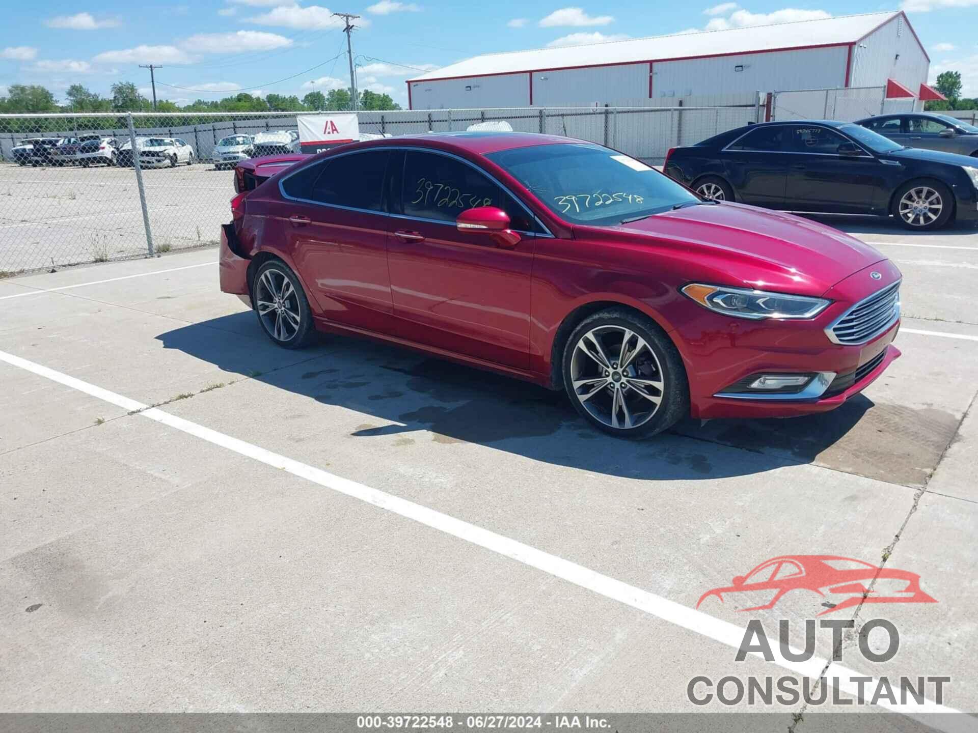 FORD FUSION 2017 - 3FA6P0D98HR118183