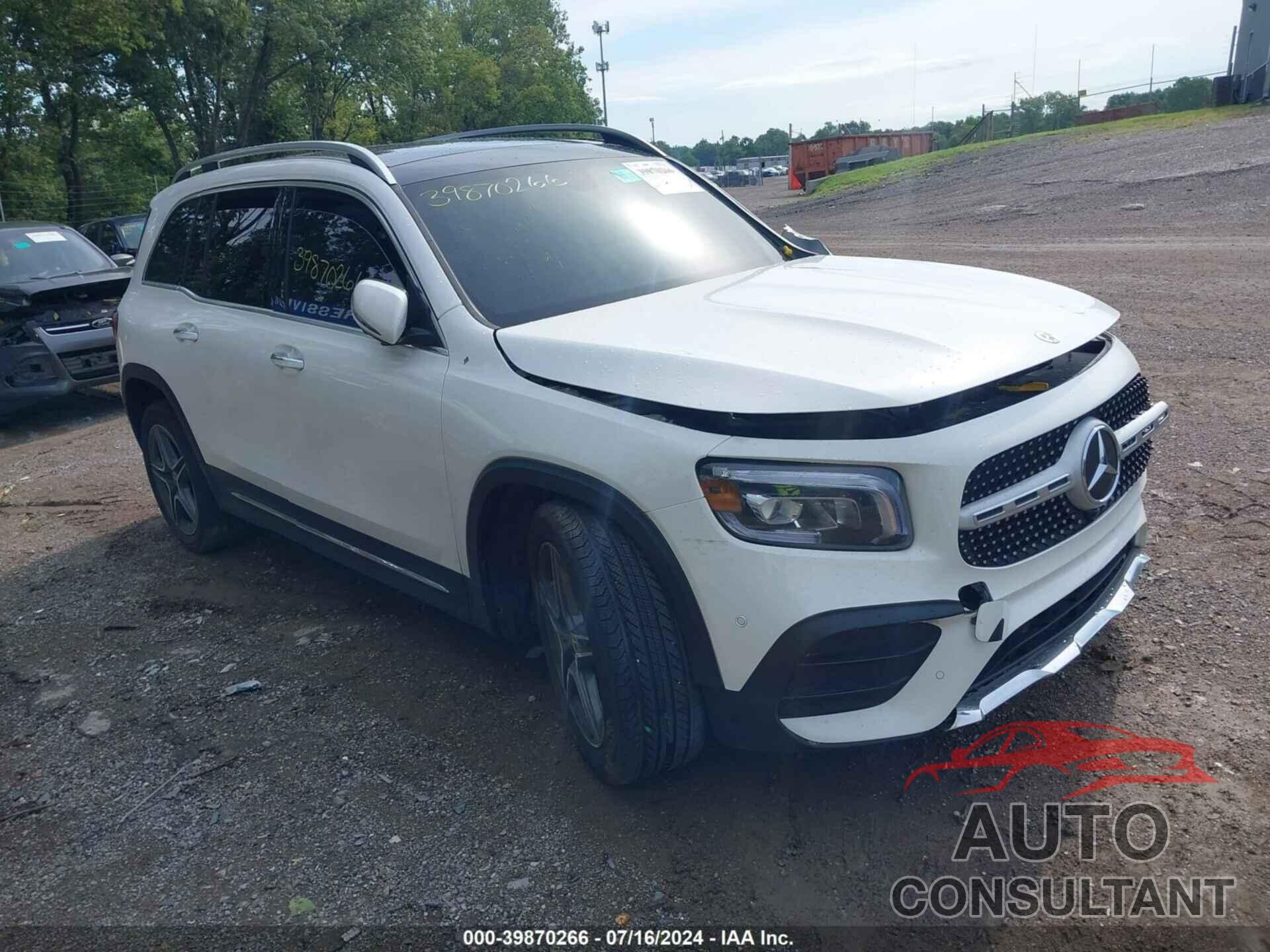 MERCEDES-BENZ GLB 250 2022 - W1N4M4HB7NW168914