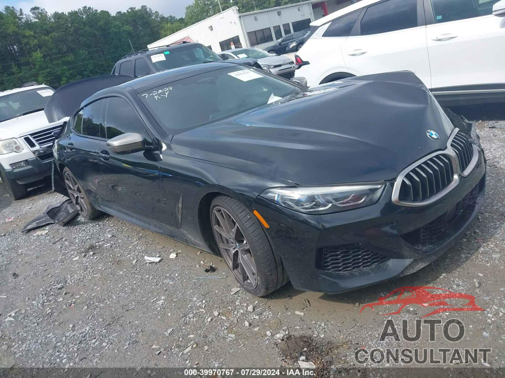 BMW M850I GTAN COUPE 2020 - WBAGV8C09LBP48844