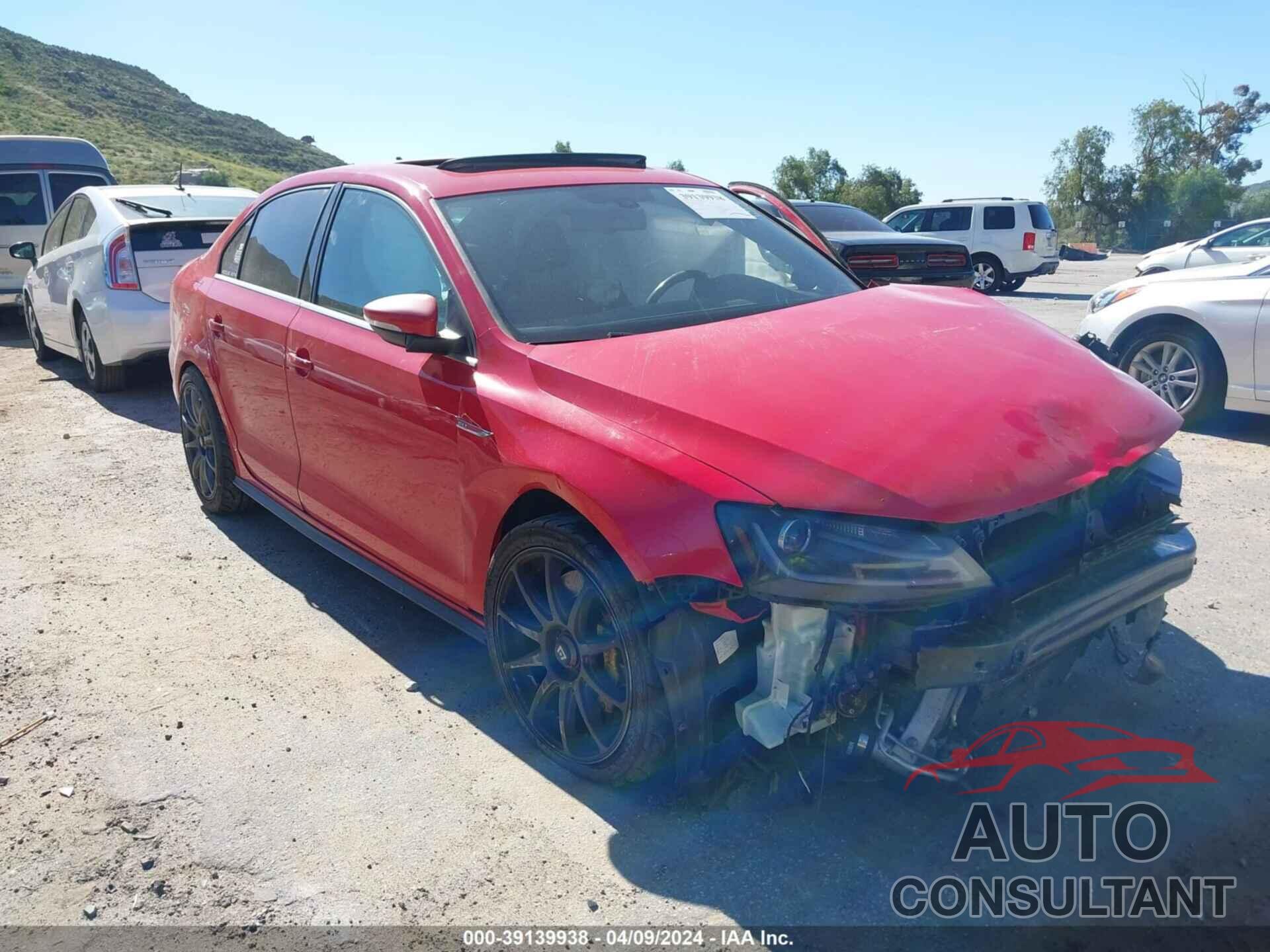 VOLKSWAGEN JETTA 2016 - 3VW5T7AJ6GM336866