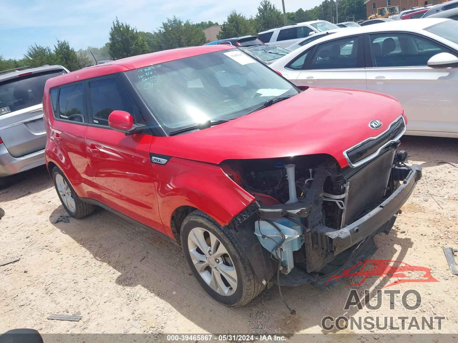 KIA SOUL 2016 - KNDJP3A5XG7852983