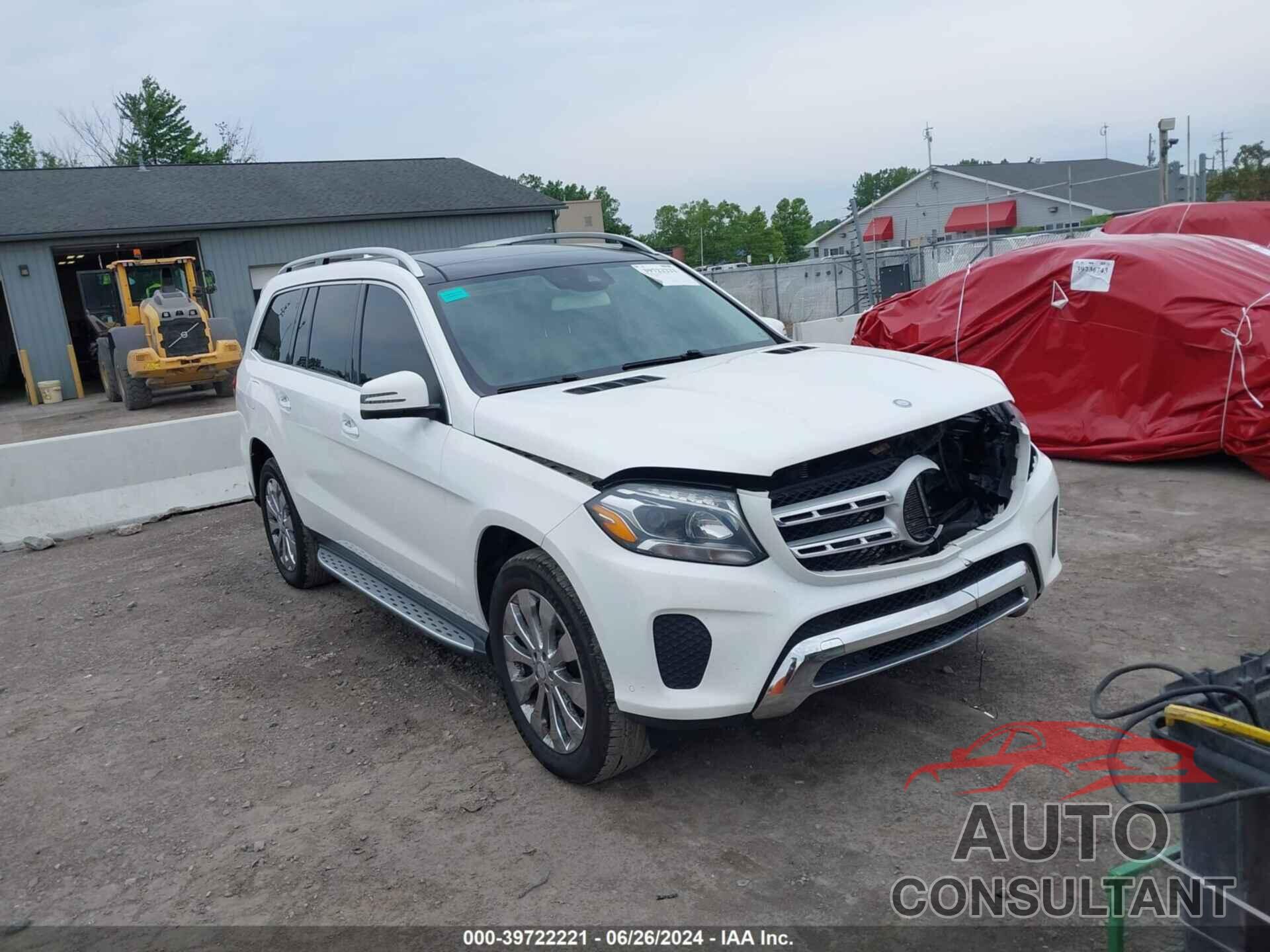 MERCEDES-BENZ GLS 450 2017 - 4JGDF6EE8HA804586