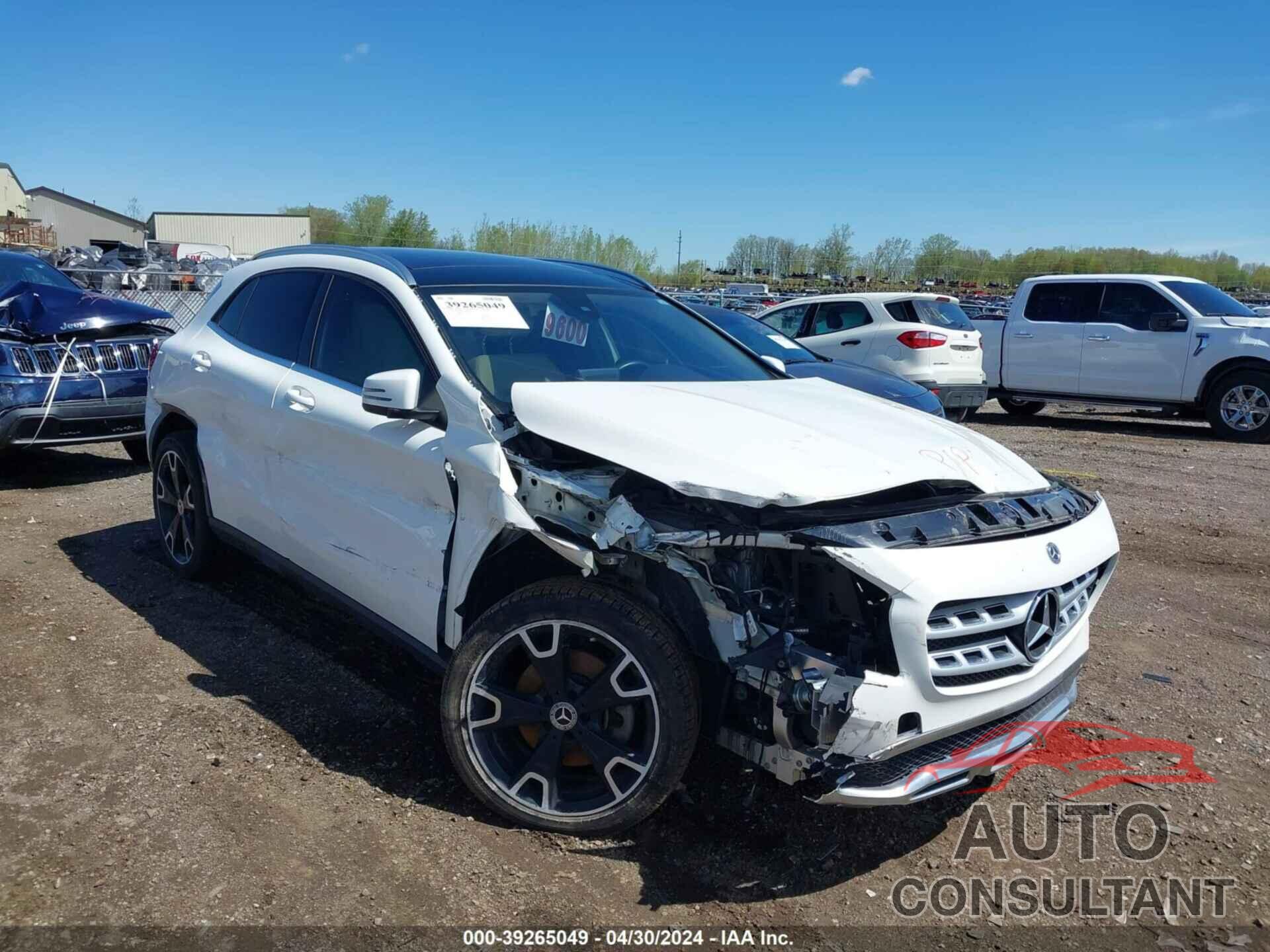 MERCEDES-BENZ GLA 250 2019 - WDCTG4EB0KU017669