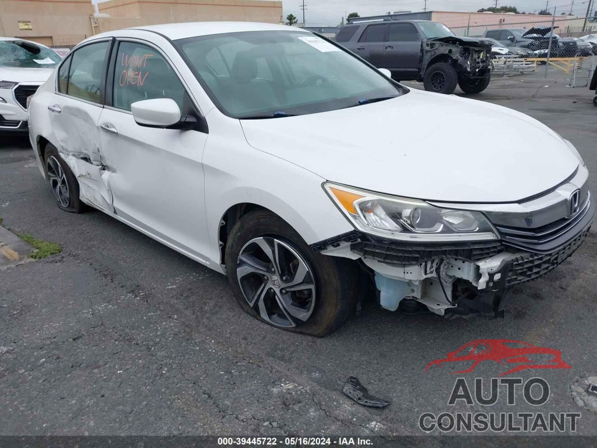 HONDA ACCORD 2016 - 1HGCR2F35GA233233