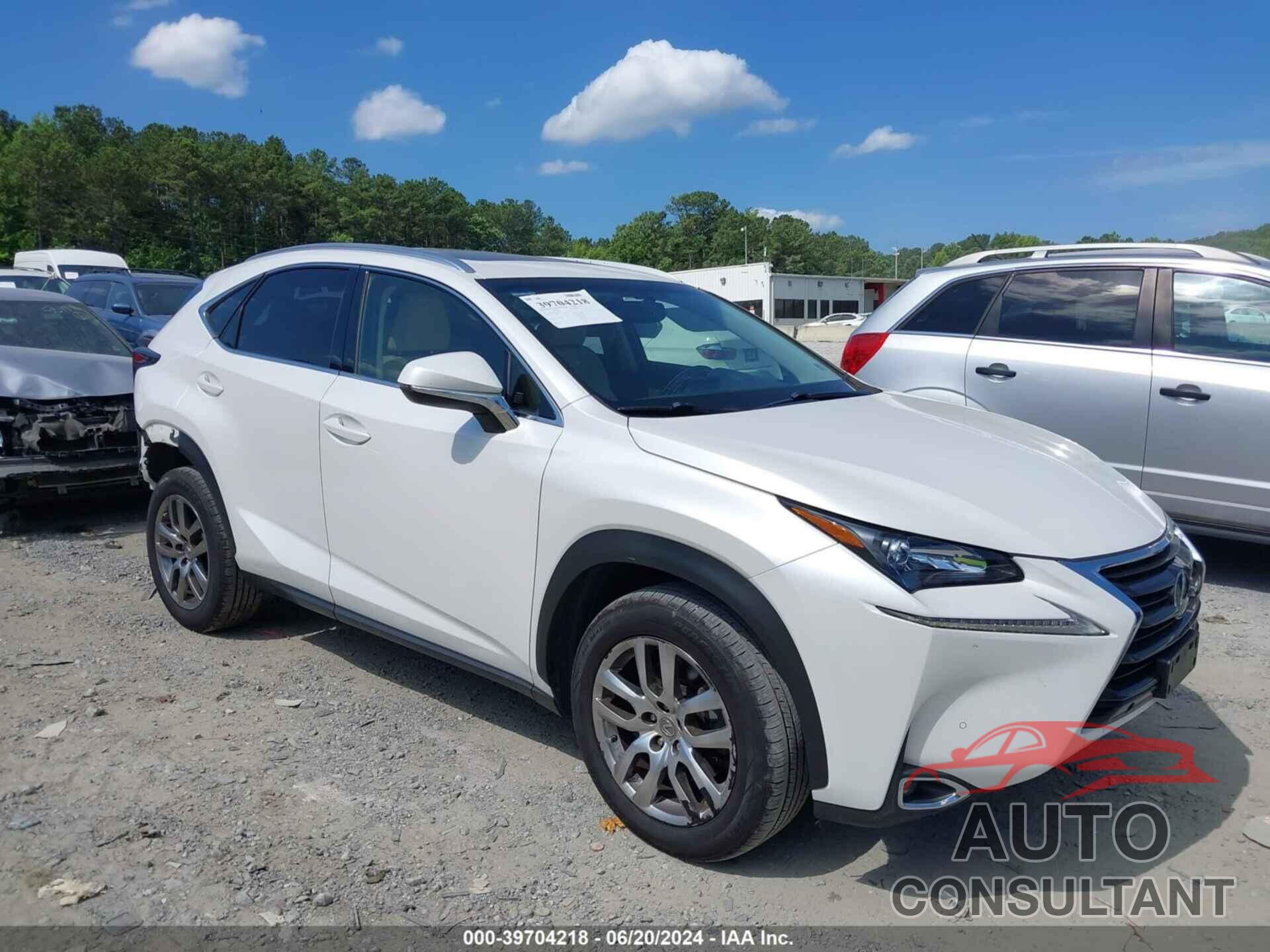 LEXUS NX 200T 2016 - JTJBARBZ8G2056737