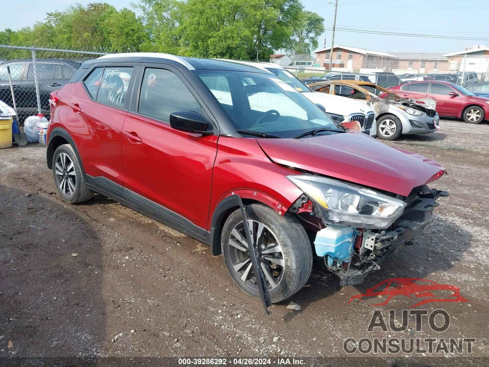 NISSAN KICKS 2019 - 3N1CP5CU3KL478264