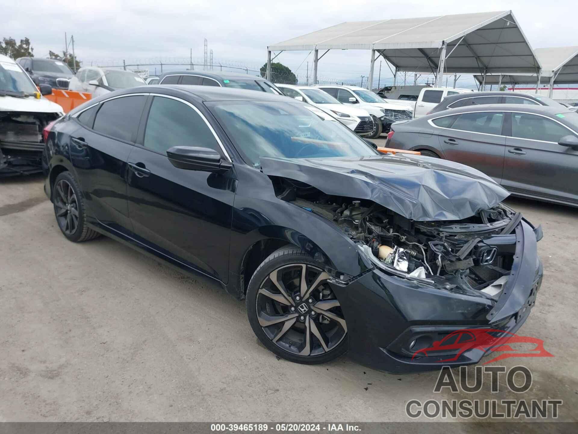 HONDA CIVIC 2019 - 2HGFC2F8XKH539591