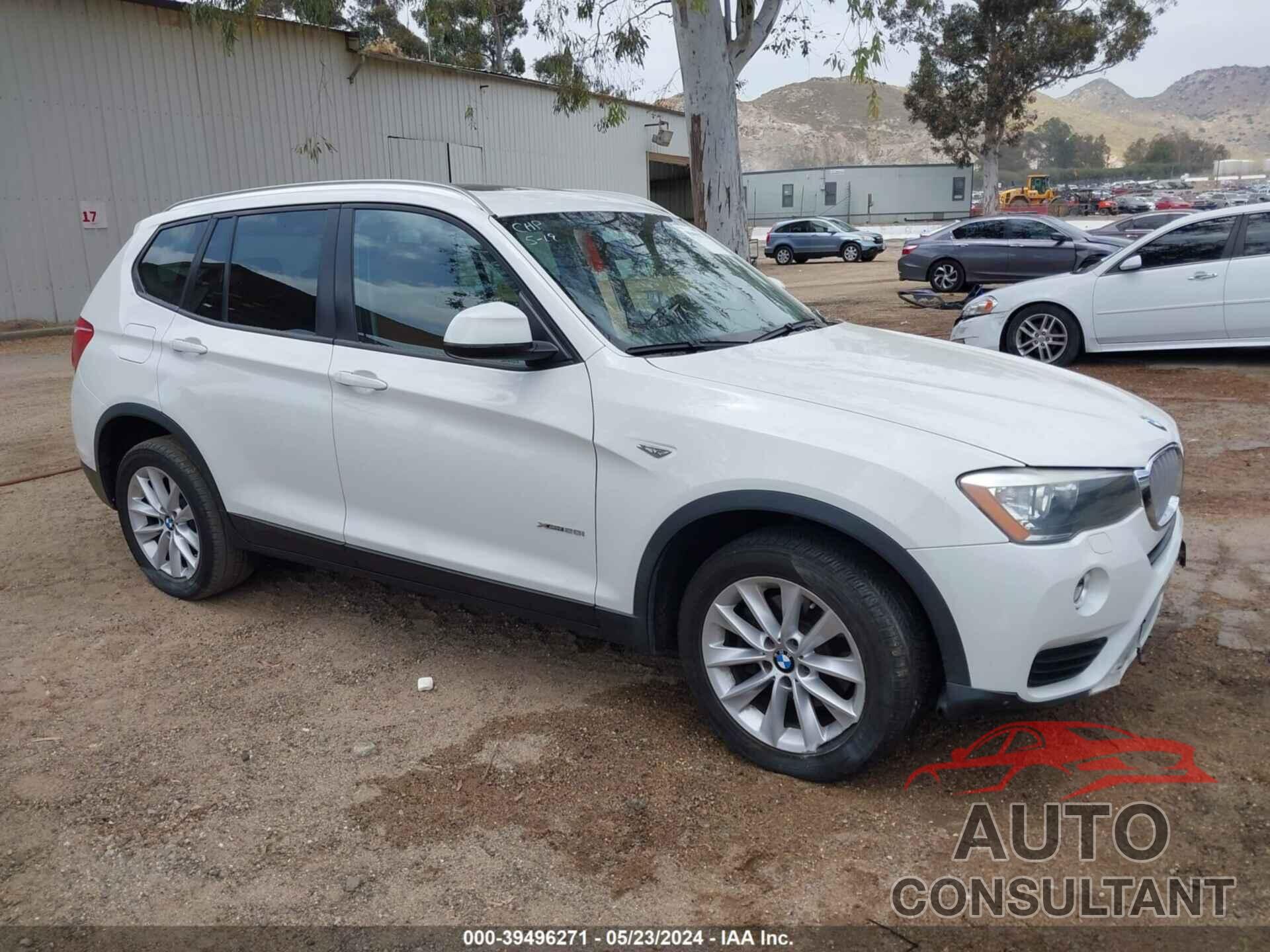 BMW X3 2017 - 5UXWX9C50H0T01833