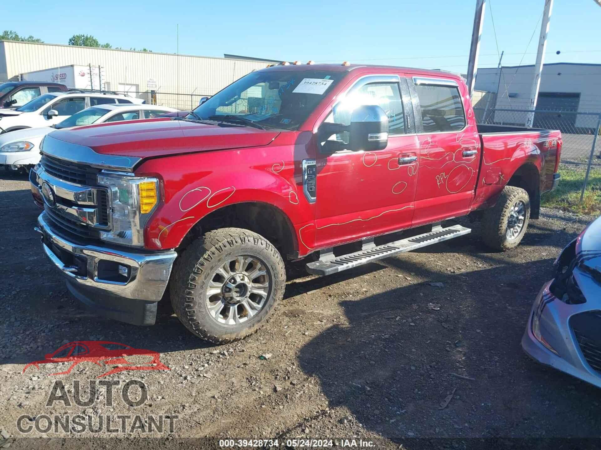 FORD F-250 2017 - 1FT7W2B66HEB27358
