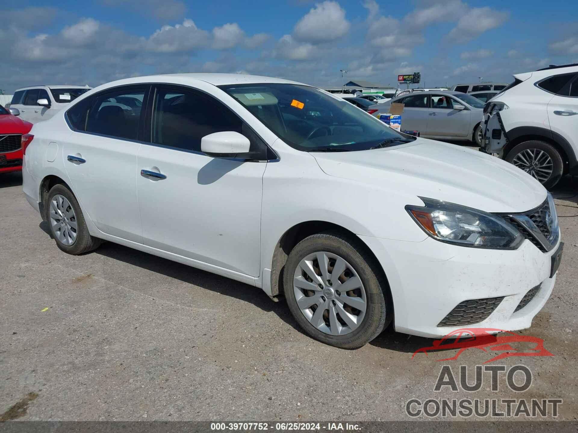 NISSAN SENTRA 2019 - 3N1AB7AP7KY233114