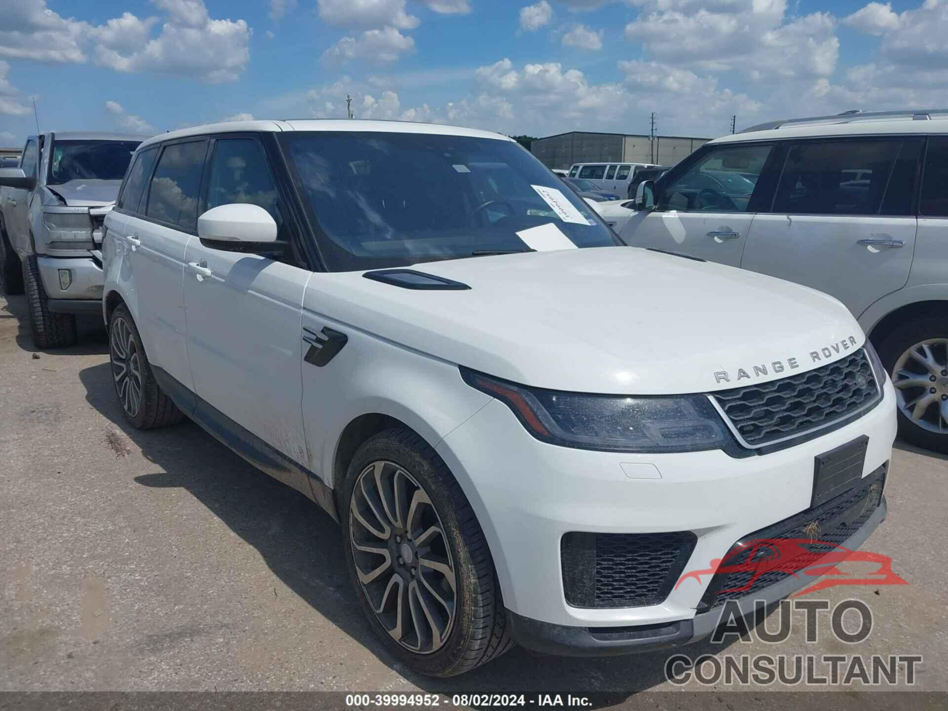 LAND ROVER RANGE ROVER SPORT 2018 - SALWG2RV5JA403234