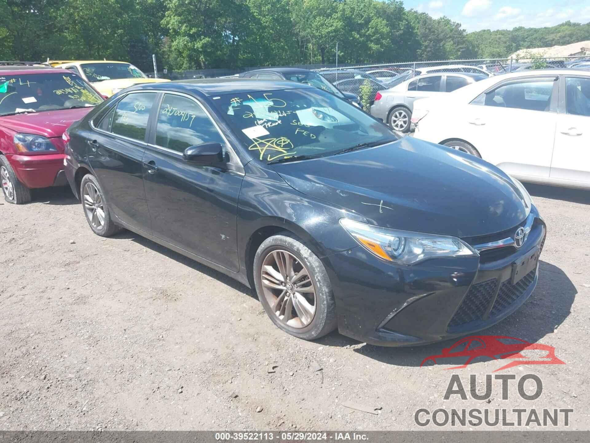 TOYOTA CAMRY 2015 - 4T1BF1FK3FU081367