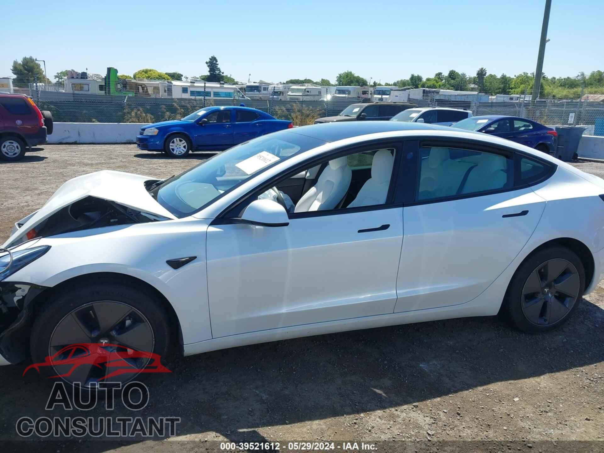 TESLA MODEL 3 2022 - 5YJ3E1EB3NF204475