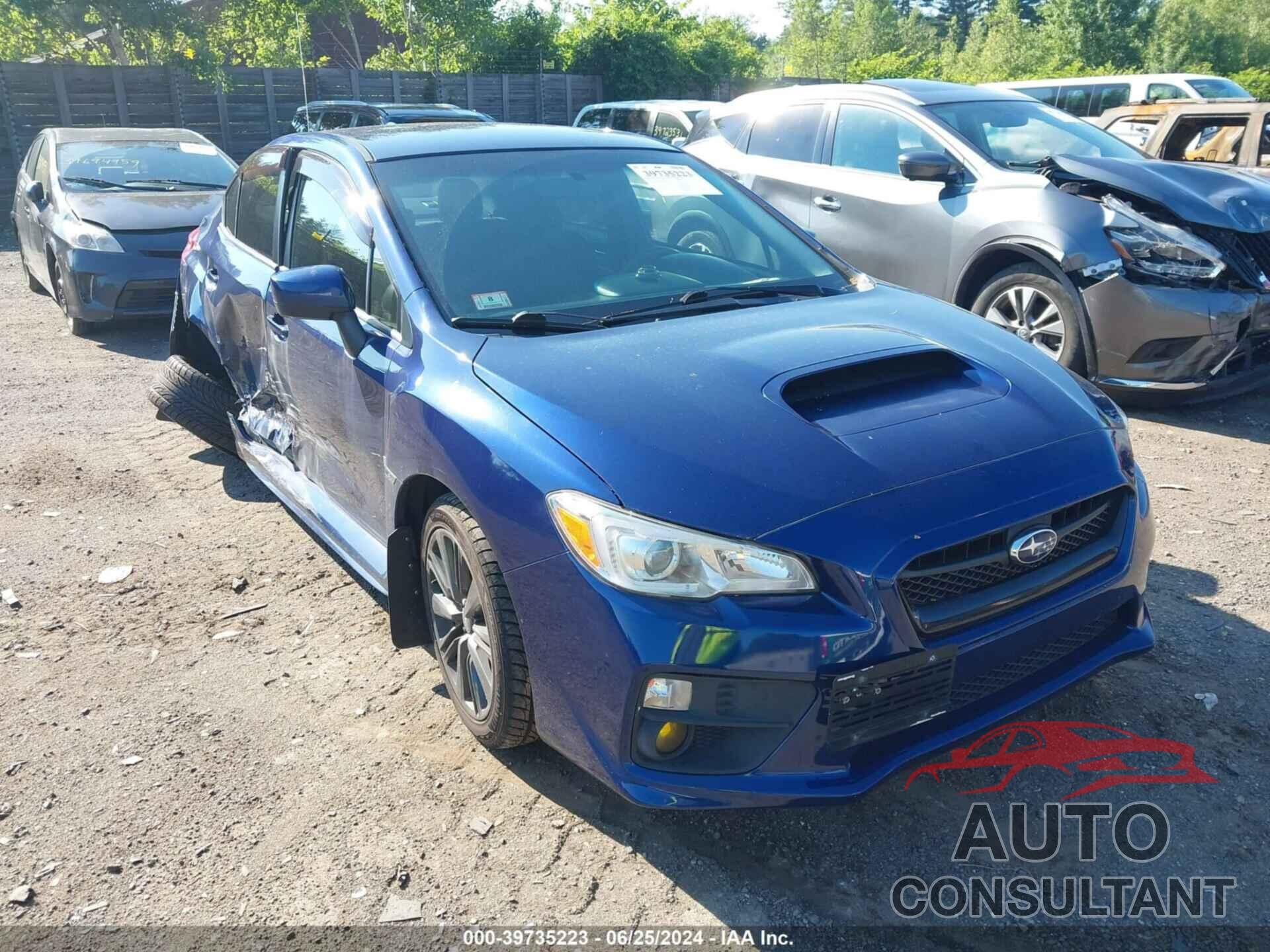 SUBARU WRX 2017 - JF1VA1B69H9800786