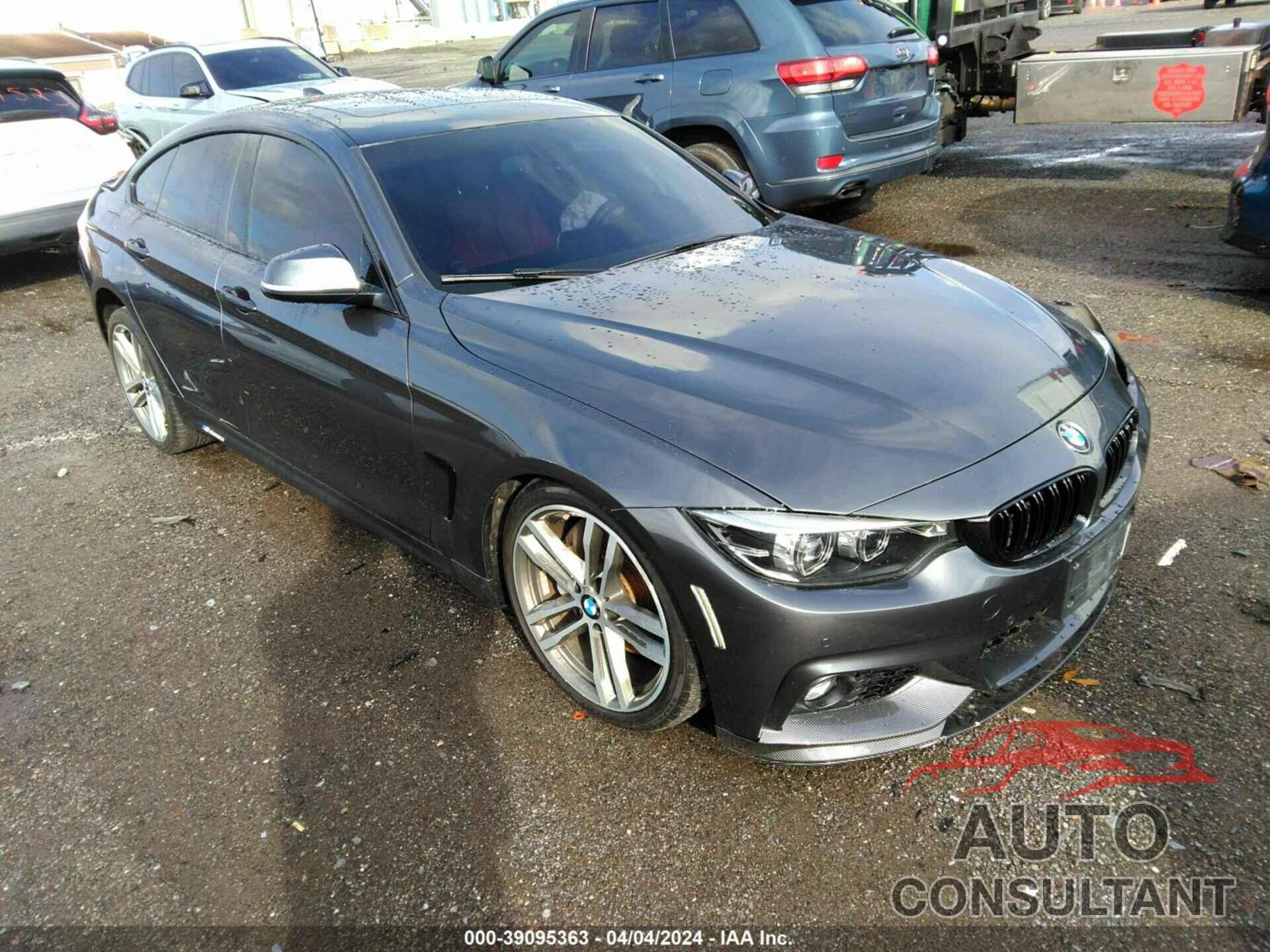 BMW 440I GRAN COUPE 2019 - WBA4J7C52KBM76222