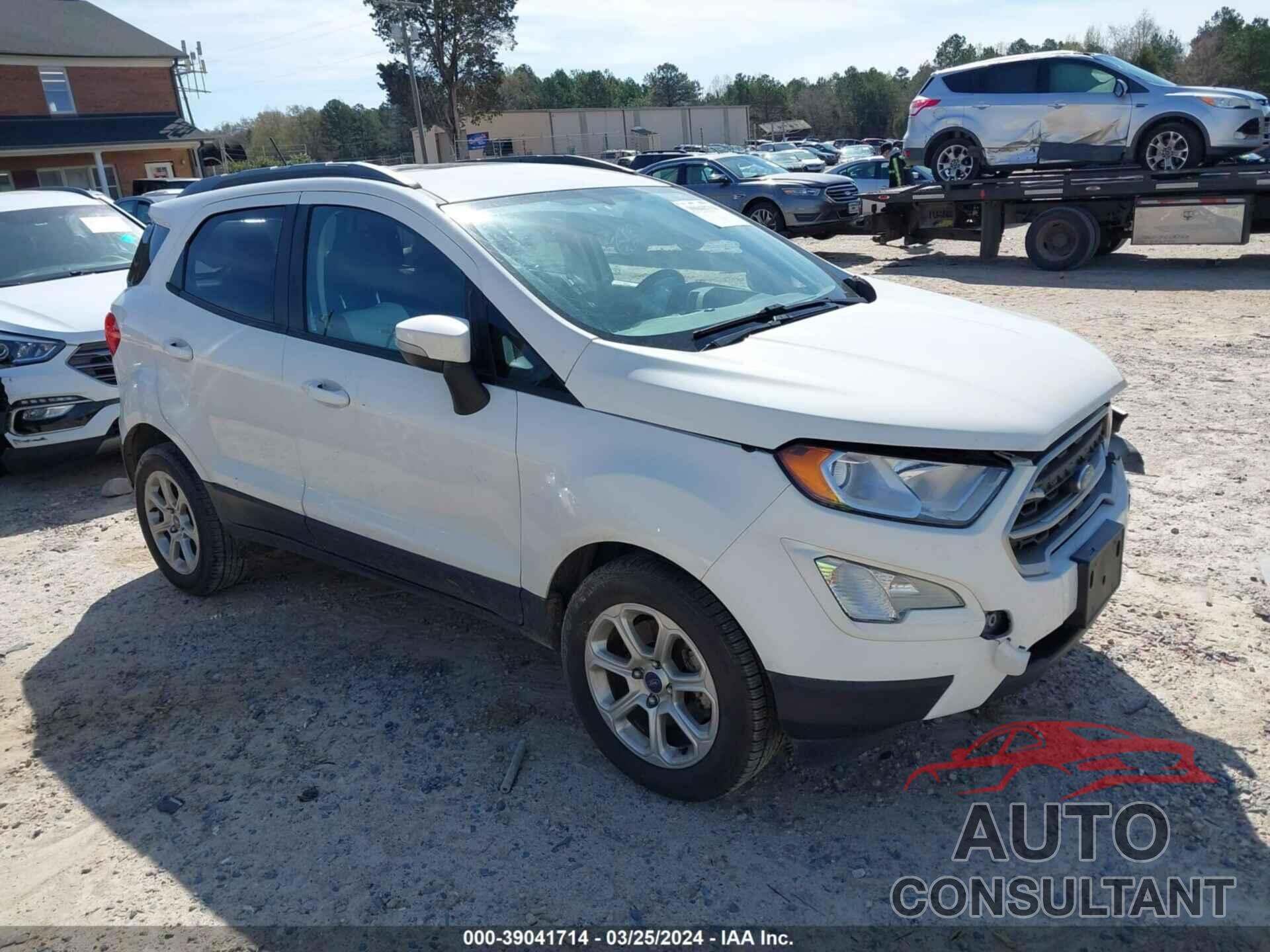 FORD ECOSPORT 2018 - MAJ3P1TE6JC207231