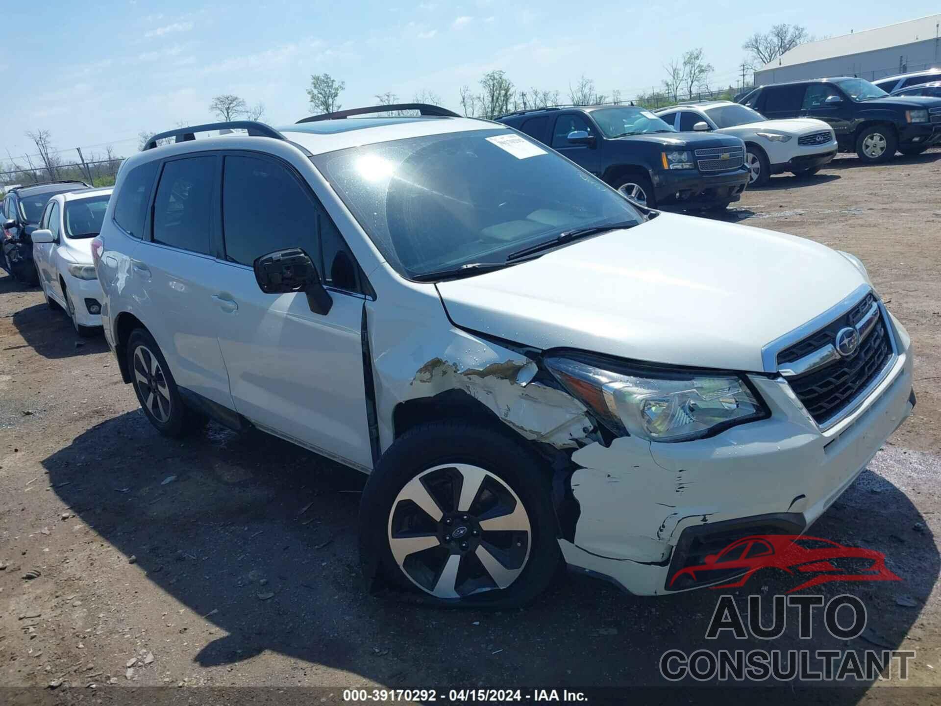 SUBARU FORESTER 2017 - JF2SJAJC1HH522820