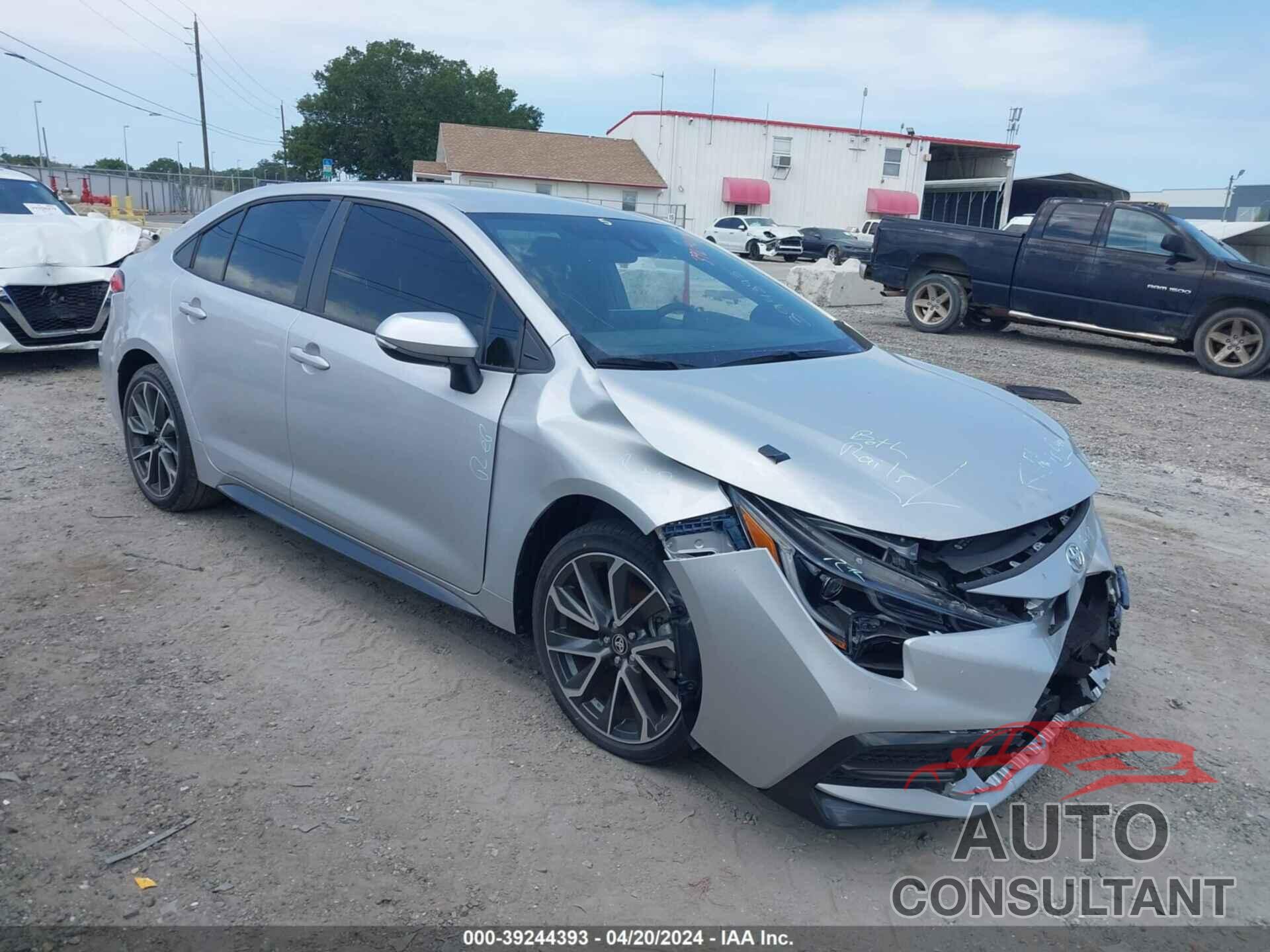 TOYOTA COROLLA 2022 - 5YFS4MCE0NP119692