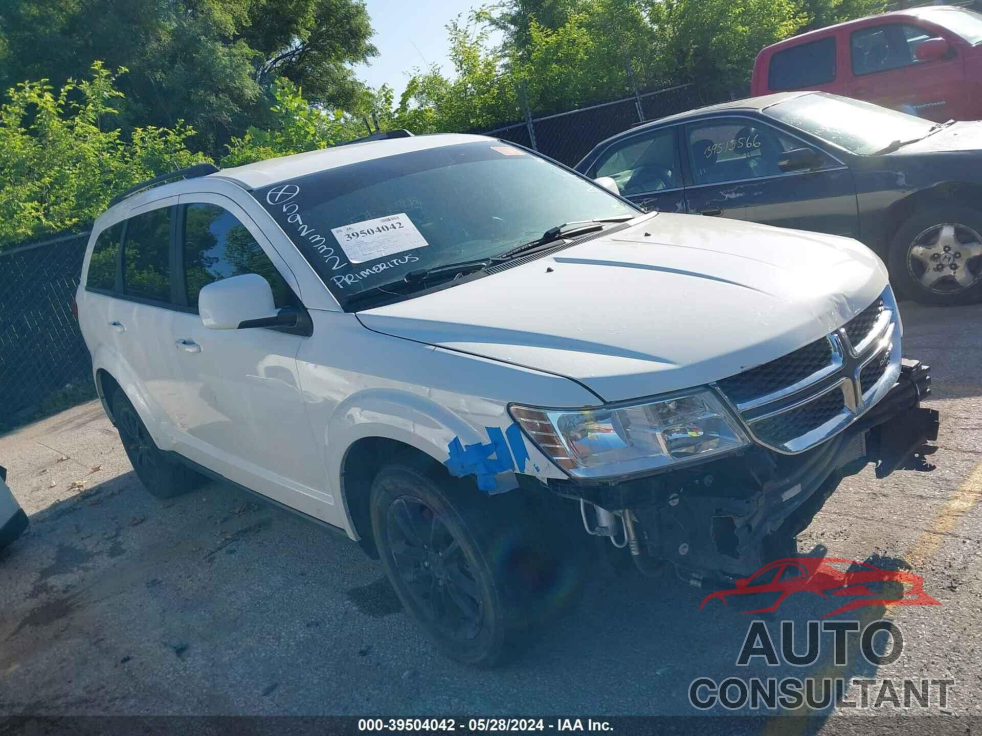 DODGE JOURNEY 2017 - 3C4PDDBG8HT592332