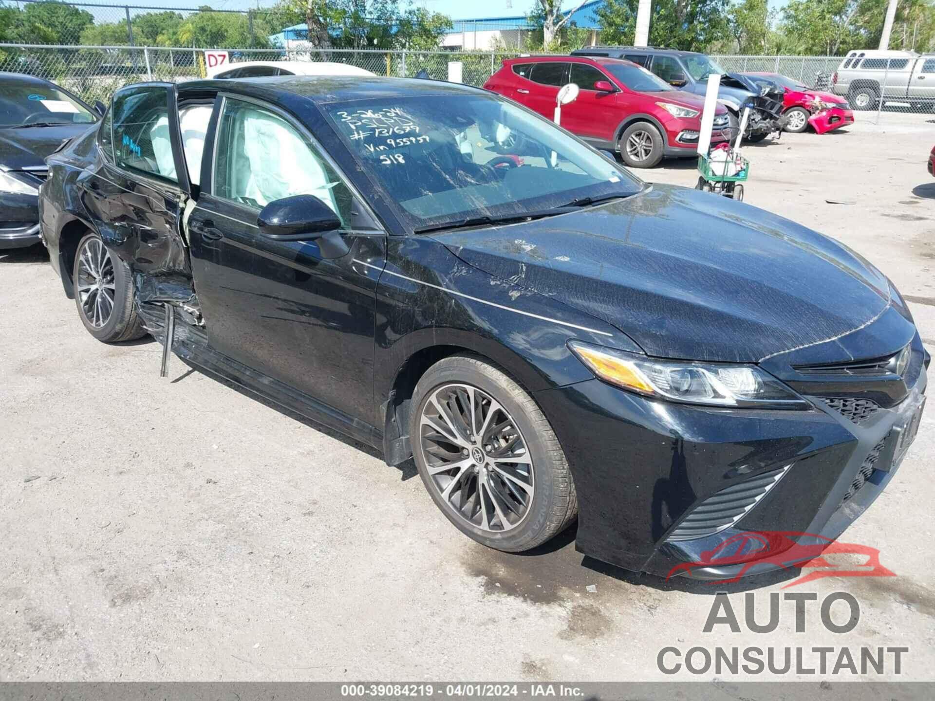 TOYOTA CAMRY 2020 - 4T1G11AK6LU955959
