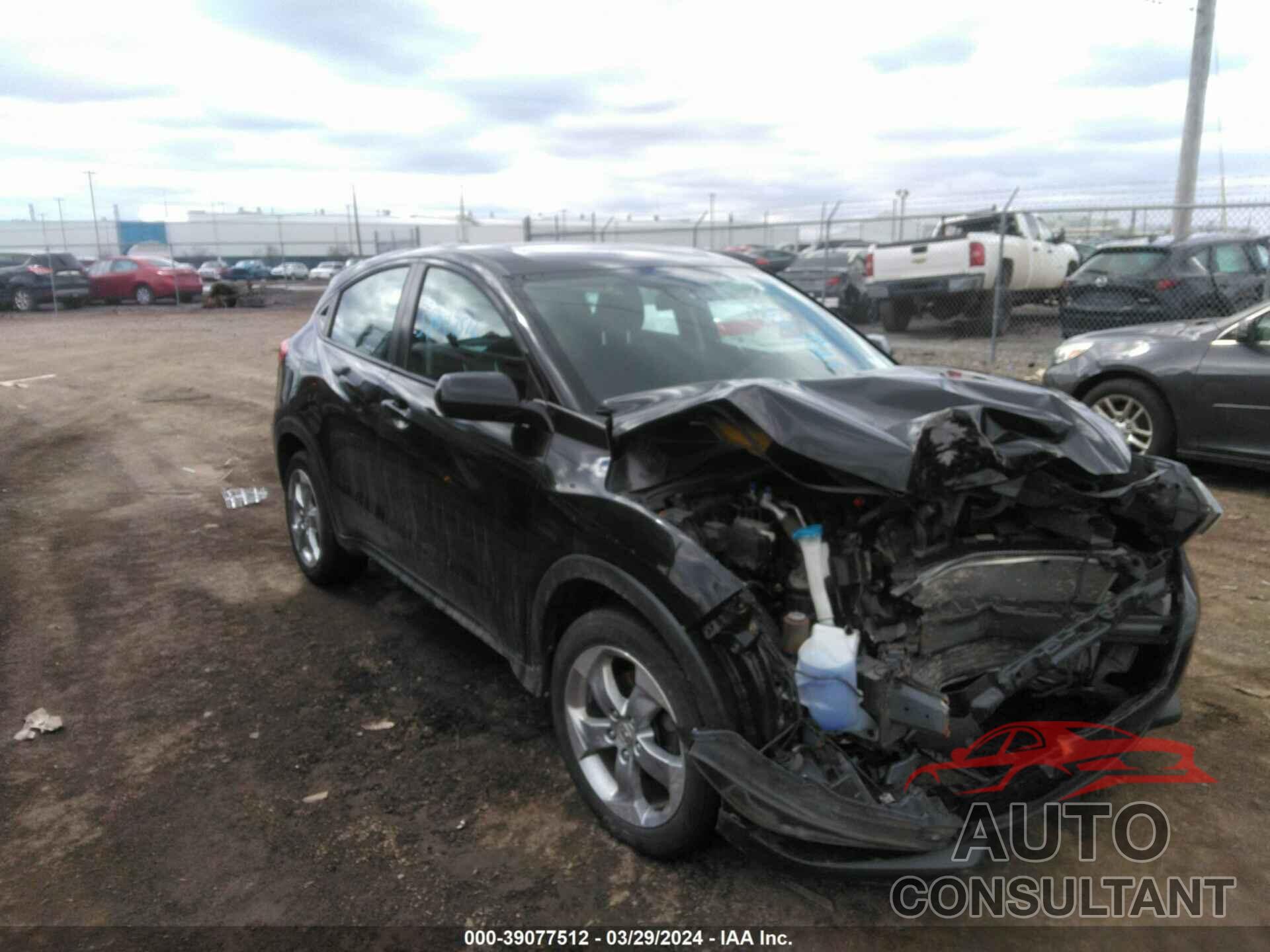 HONDA HR-V 2018 - 3CZRU6H33JG700907
