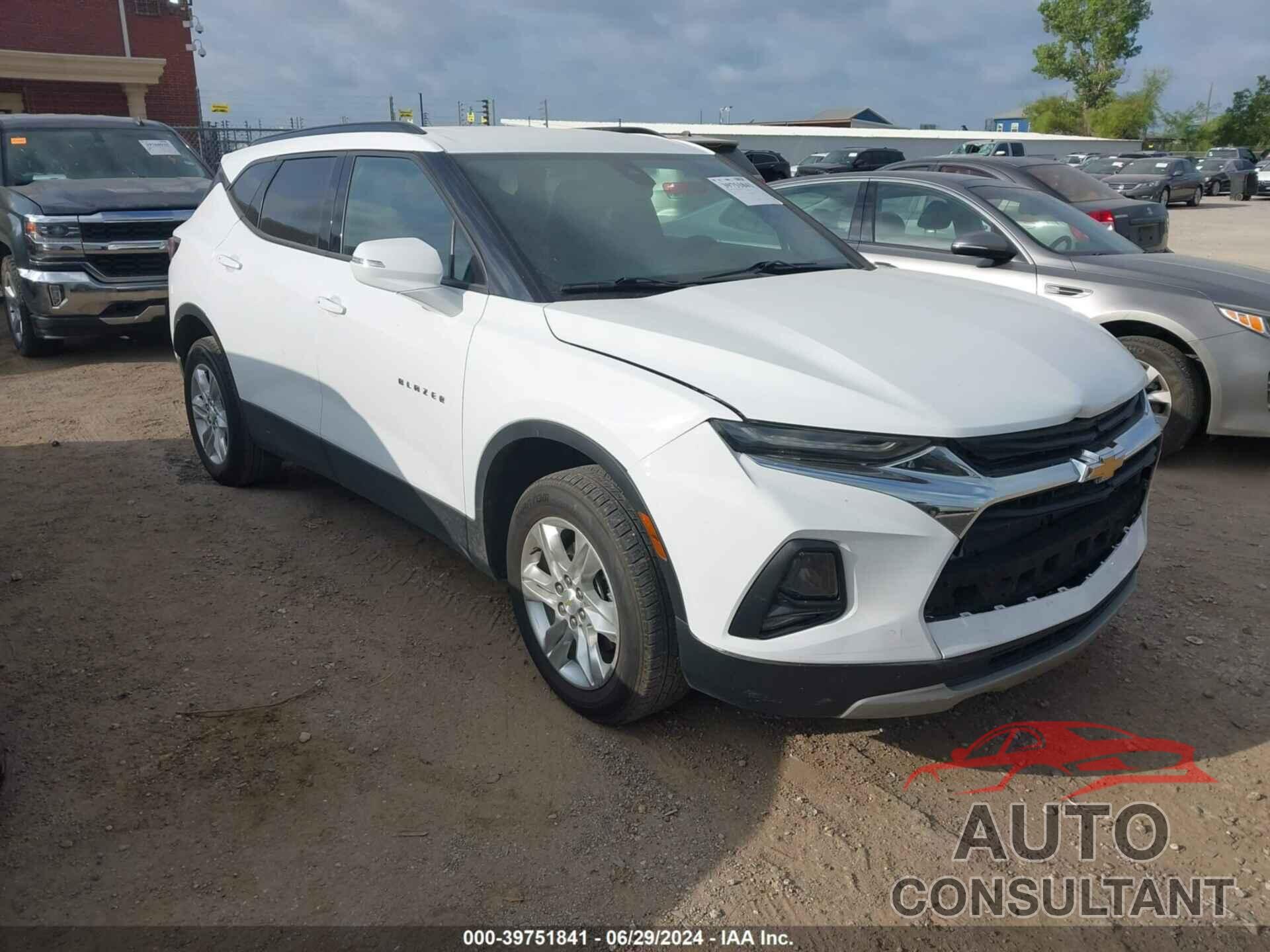 CHEVROLET BLAZER 2021 - 3GNKBCRS2MS501342