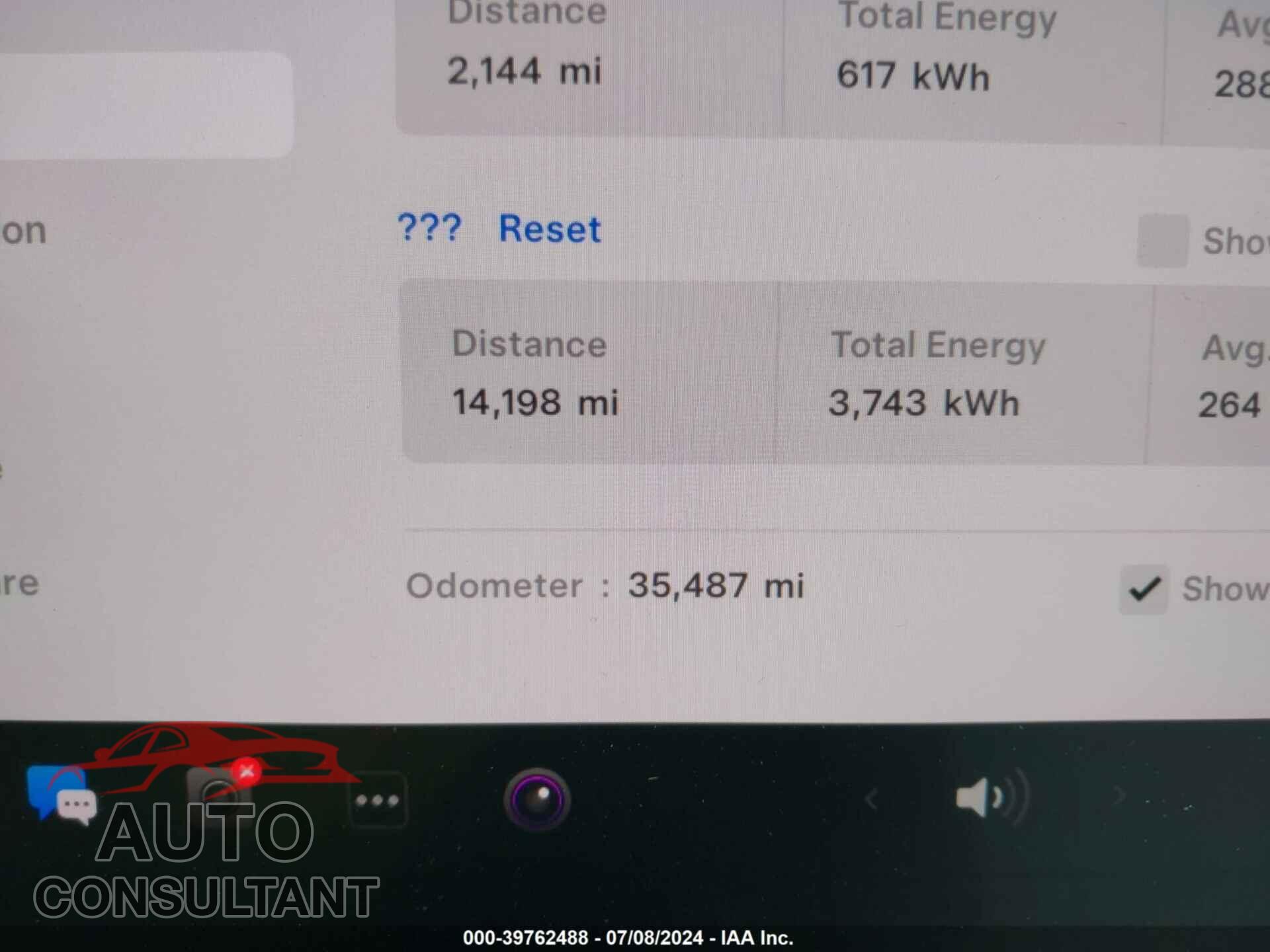 TESLA MODEL 3 2022 - 5YJ3E1EBXNF155968