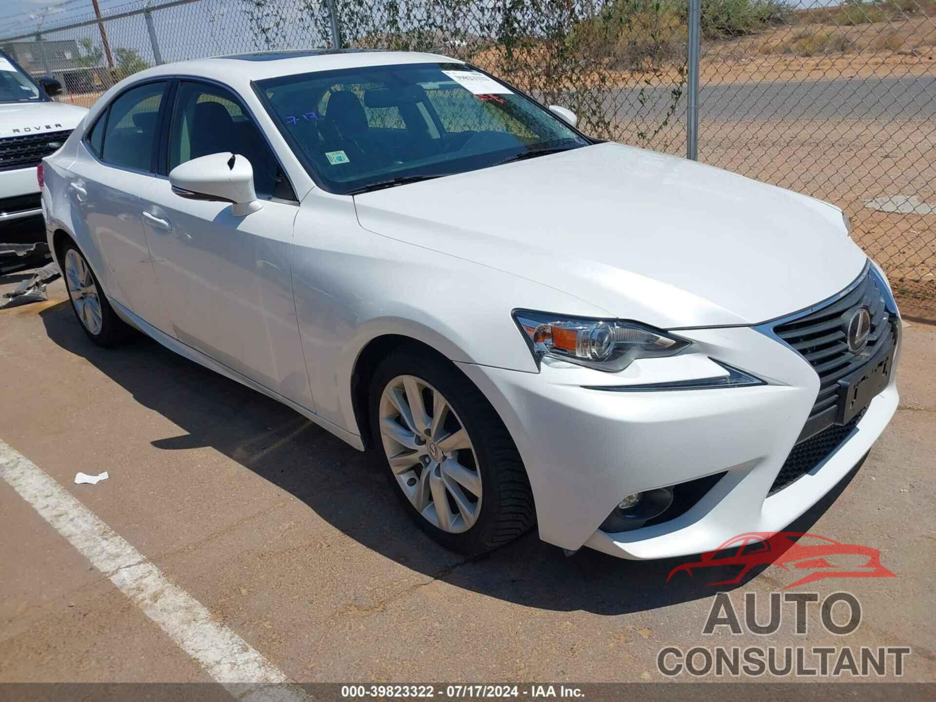 LEXUS IS 200T 2016 - JTHBA1D22G5030796