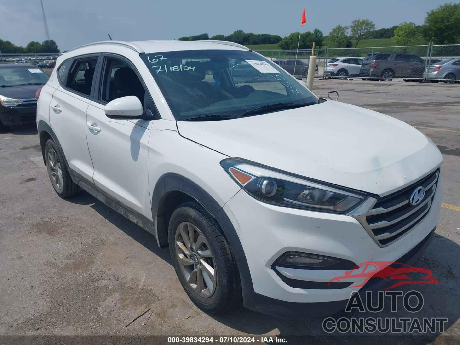 HYUNDAI TUCSON 2016 - KM8J3CA49GU126368