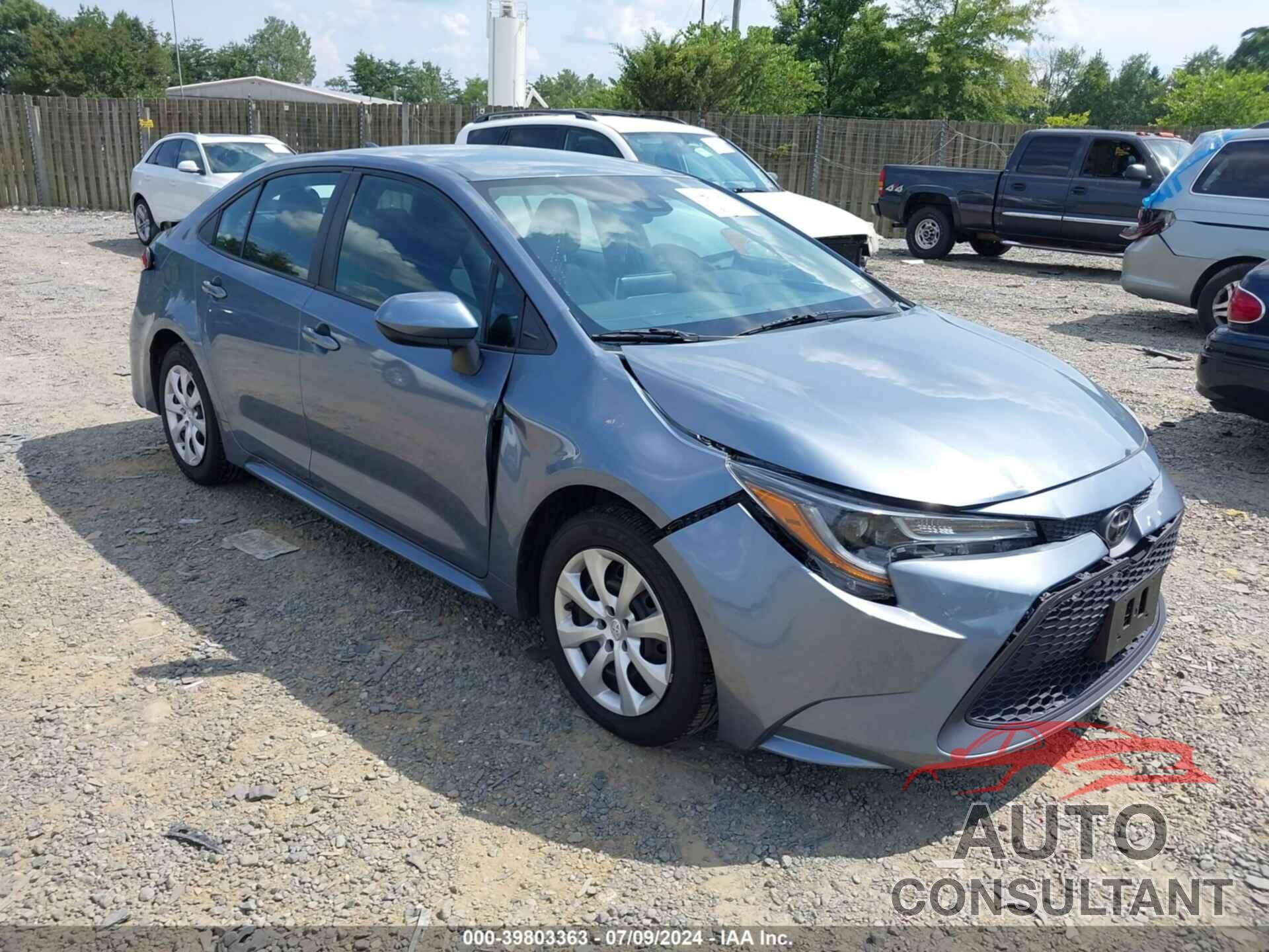 TOYOTA COROLLA 2021 - 5YFEPMAE1MP147300