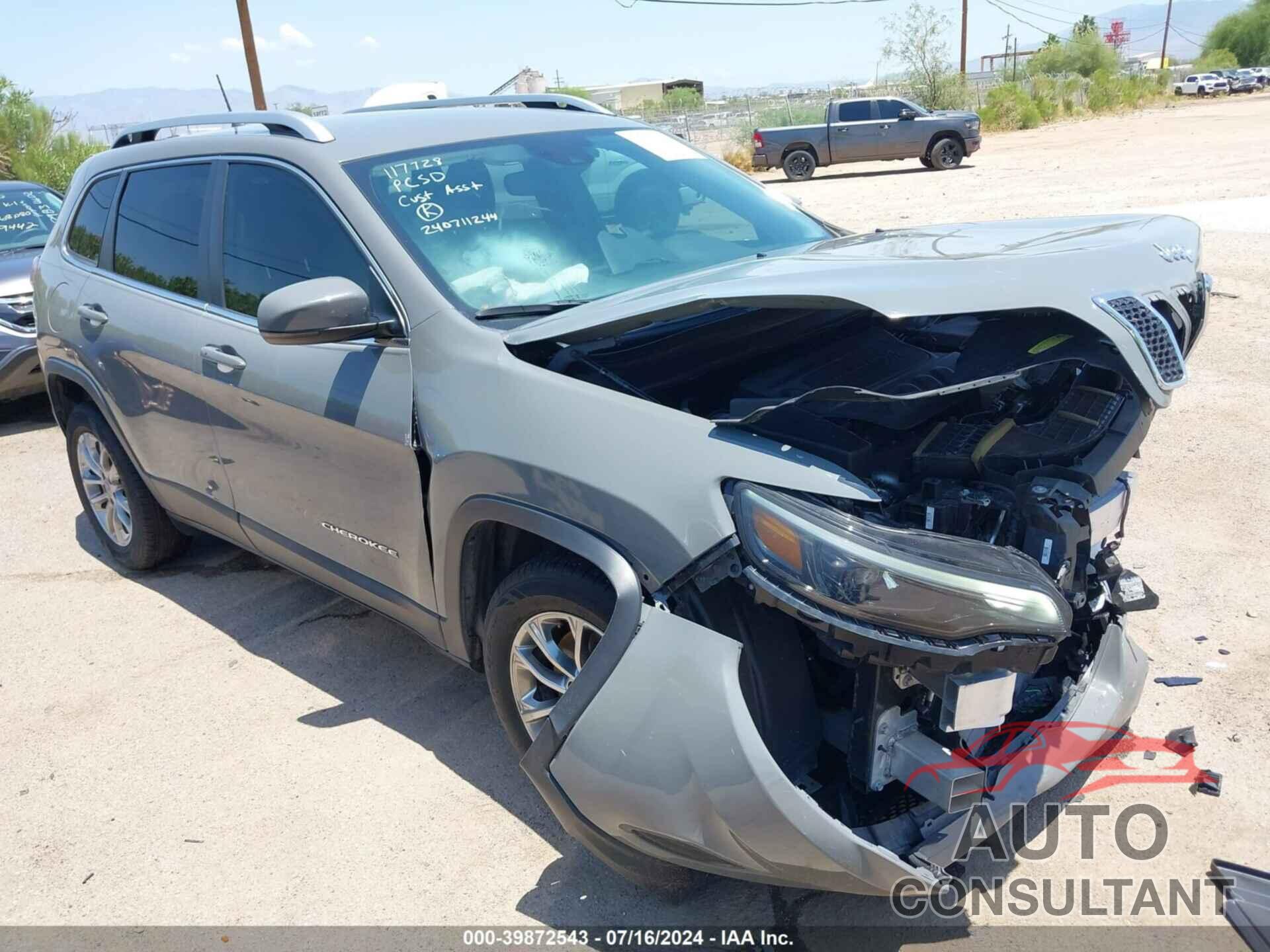 JEEP CHEROKEE 2021 - 1C4PJLLB7MD150745