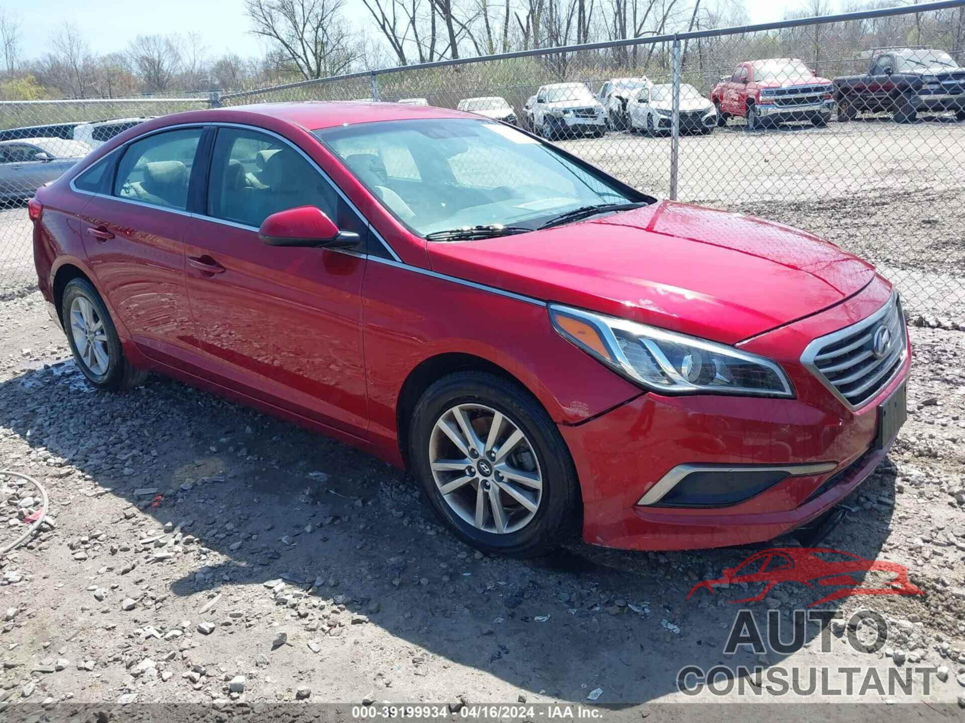 HYUNDAI SONATA 2016 - 5NPE24AF6GH364284