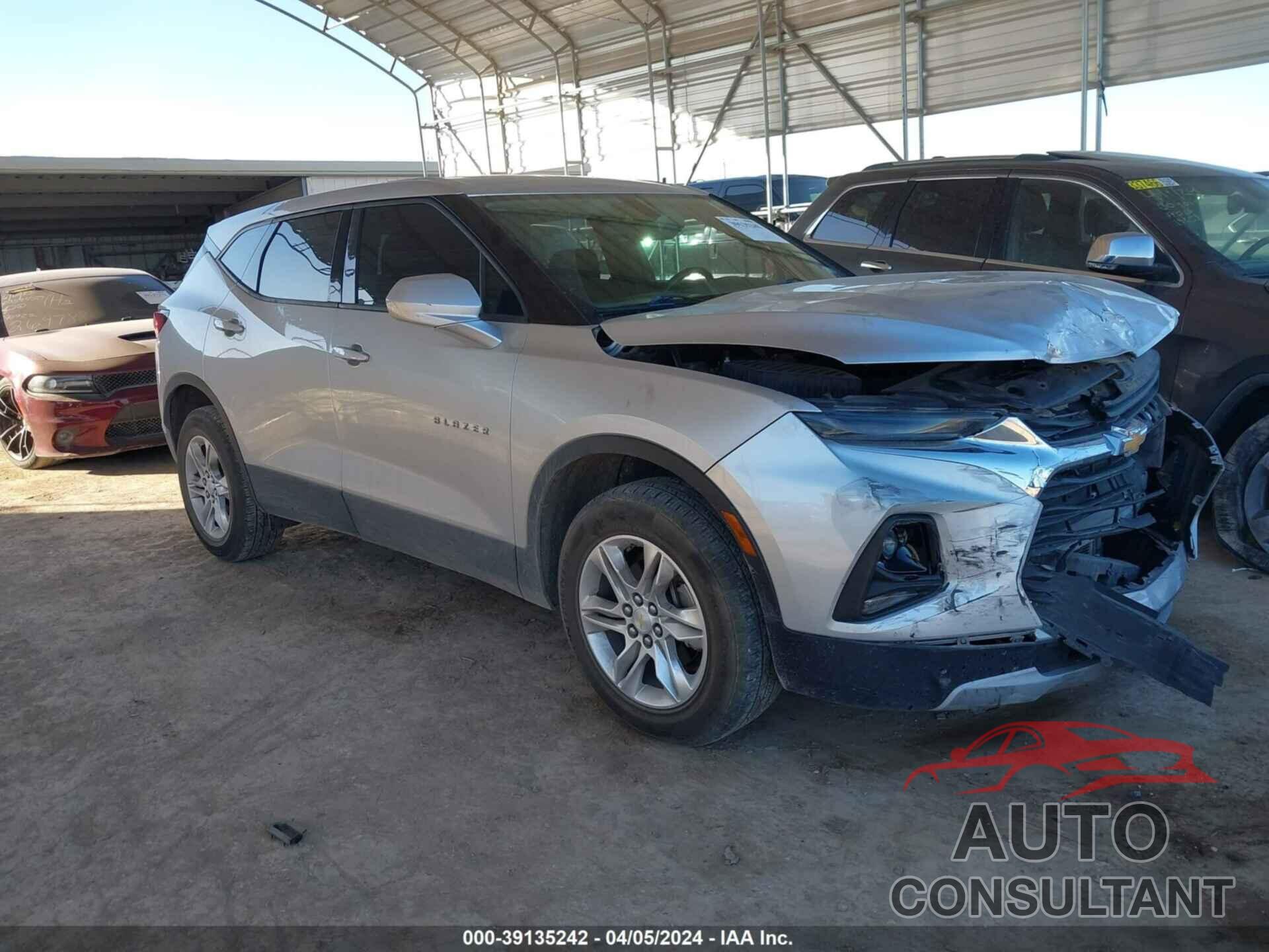 CHEVROLET BLAZER 2019 - 3GNKBARA1KS613171