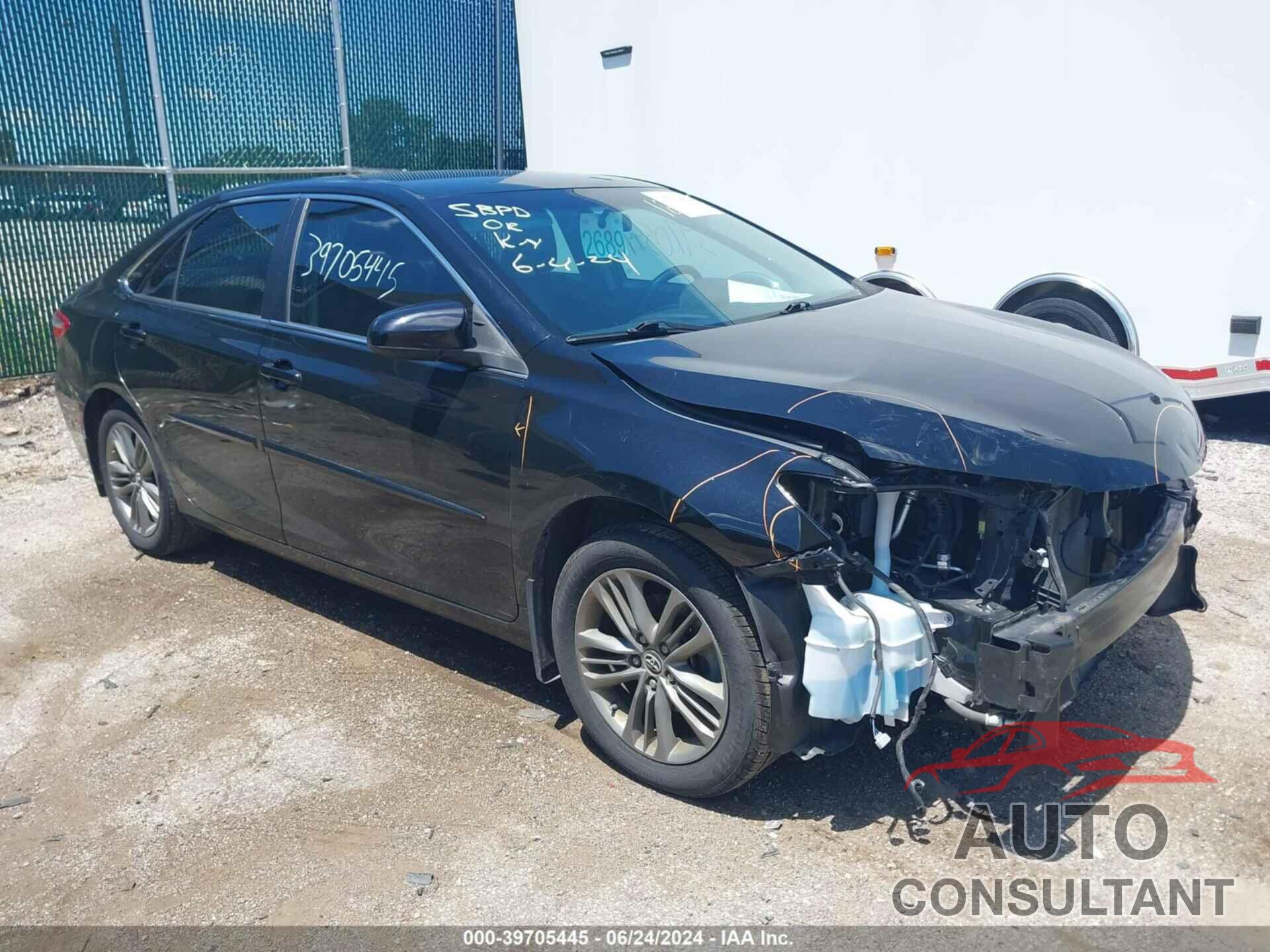 TOYOTA CAMRY 2016 - 4T1BF1FK4GU124065