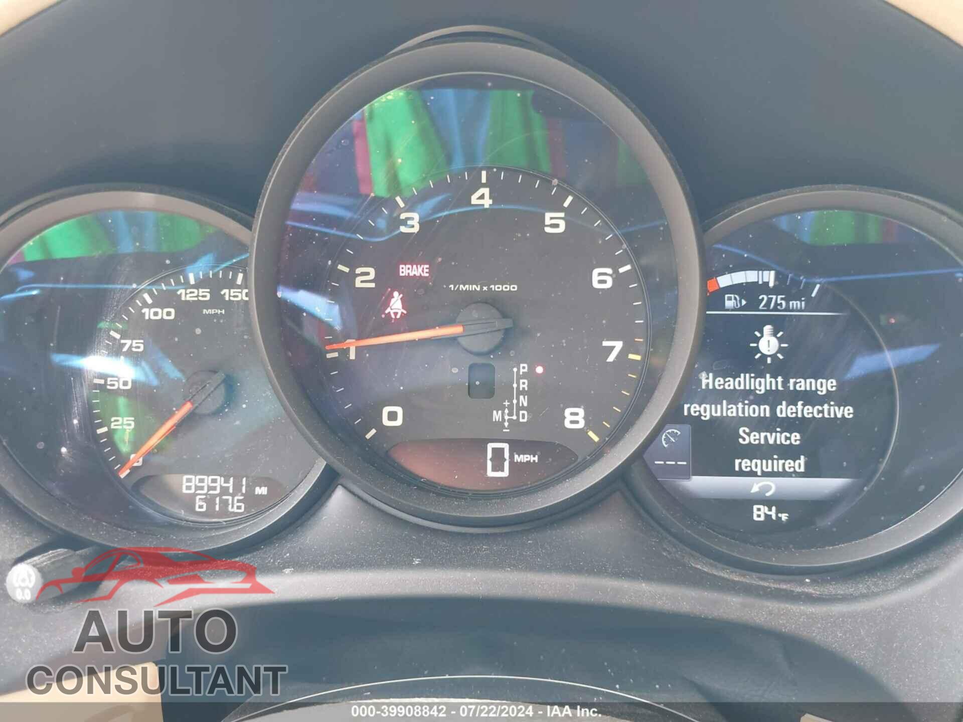 PORSCHE MACAN 2017 - WP1AA2A52HLB05932