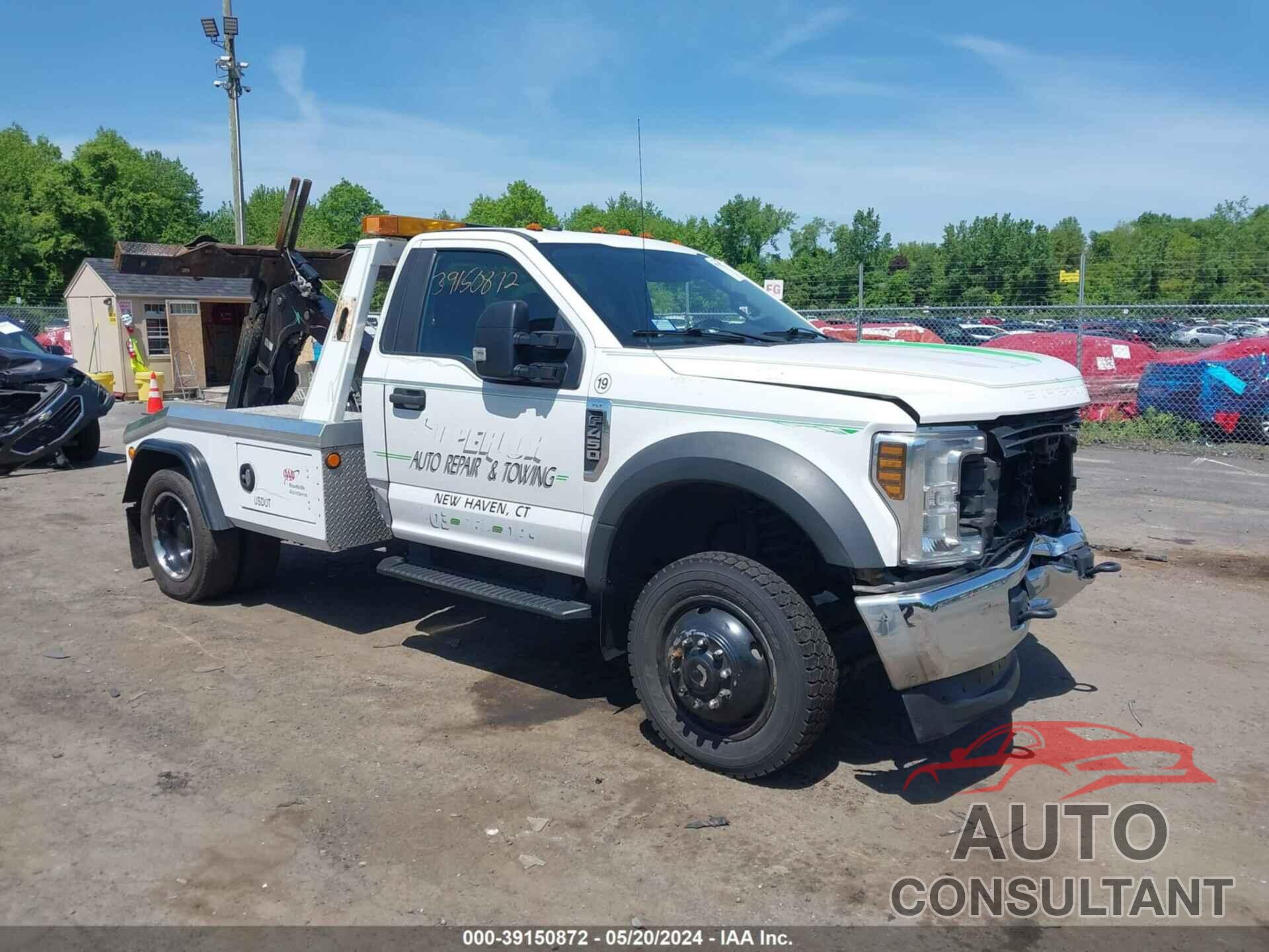 FORD F-450 CHASSIS 2019 - 1FDUF4HY6KEC47770