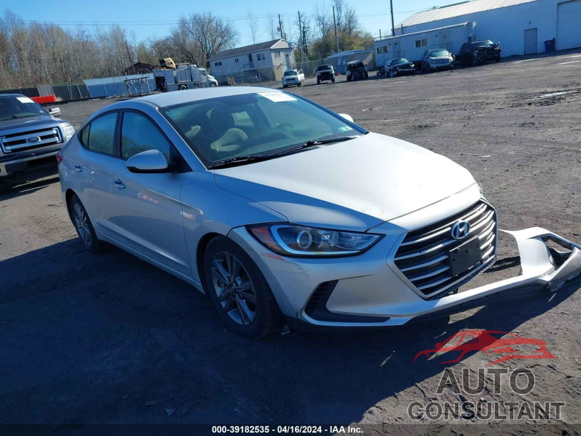 HYUNDAI ELANTRA 2018 - 5NPD84LF7JH265228