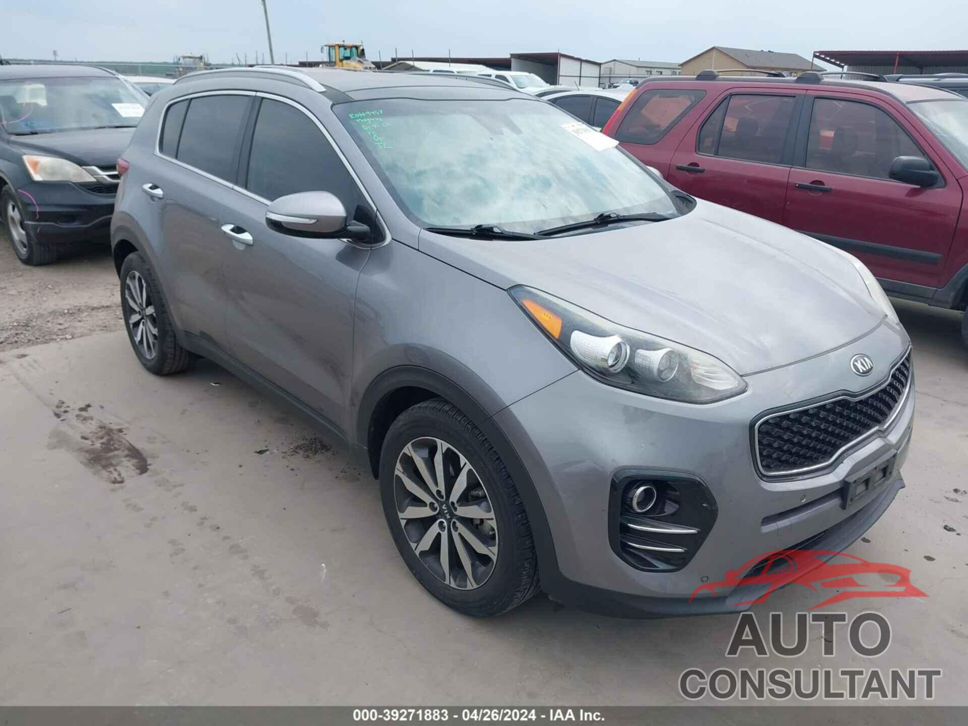 KIA SPORTAGE 2017 - KNDPN3AC8H7233671