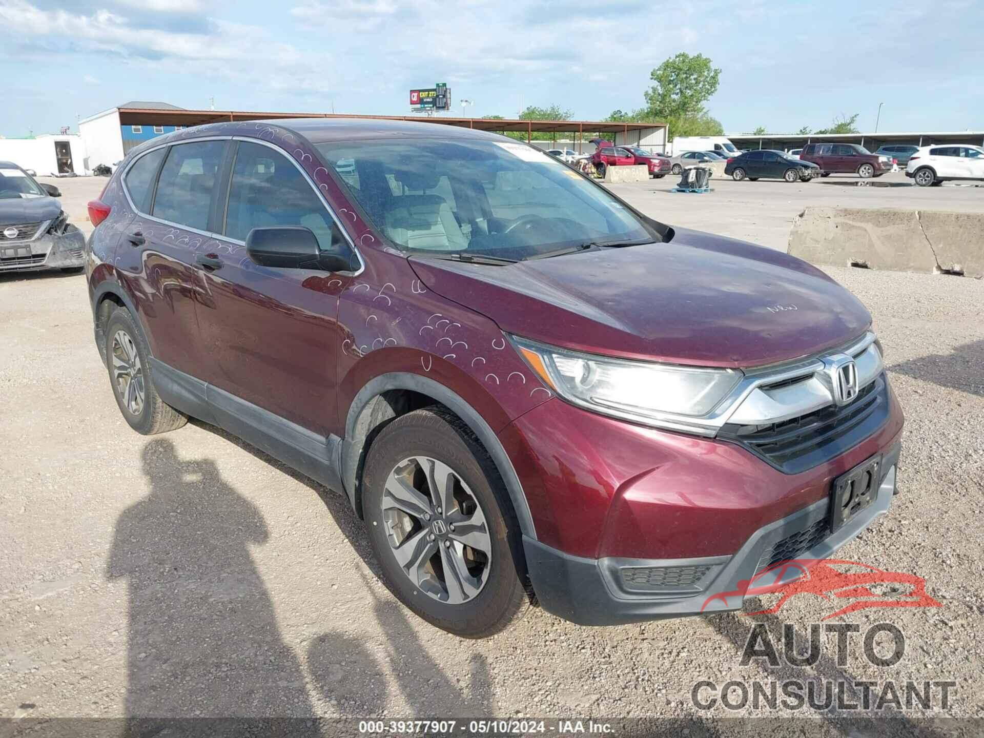 HONDA CR-V 2019 - 2HKRW5H37KH407904