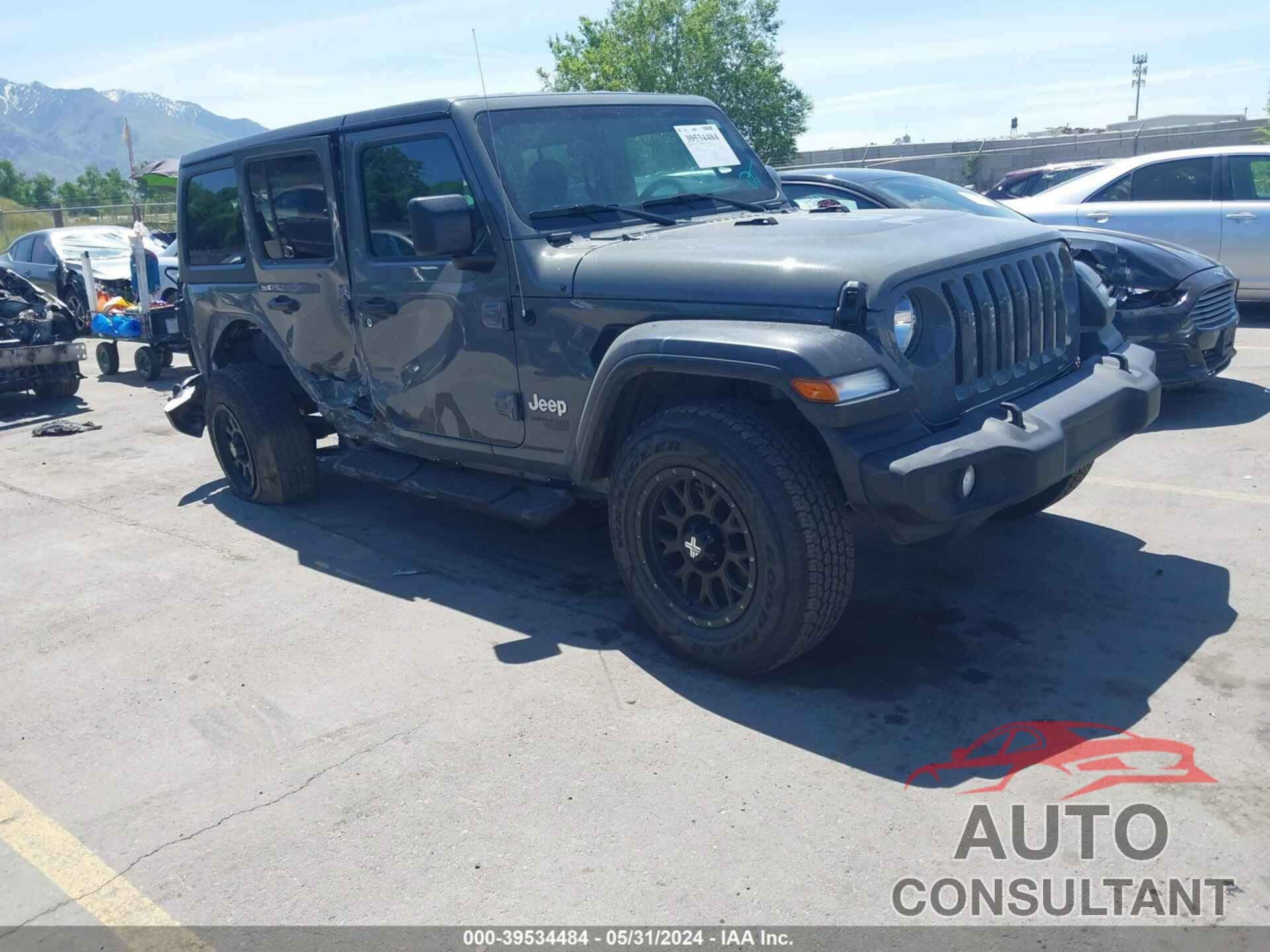 JEEP WRANGLER UNLIMITED 2019 - 1C4HJXDG8KW603696
