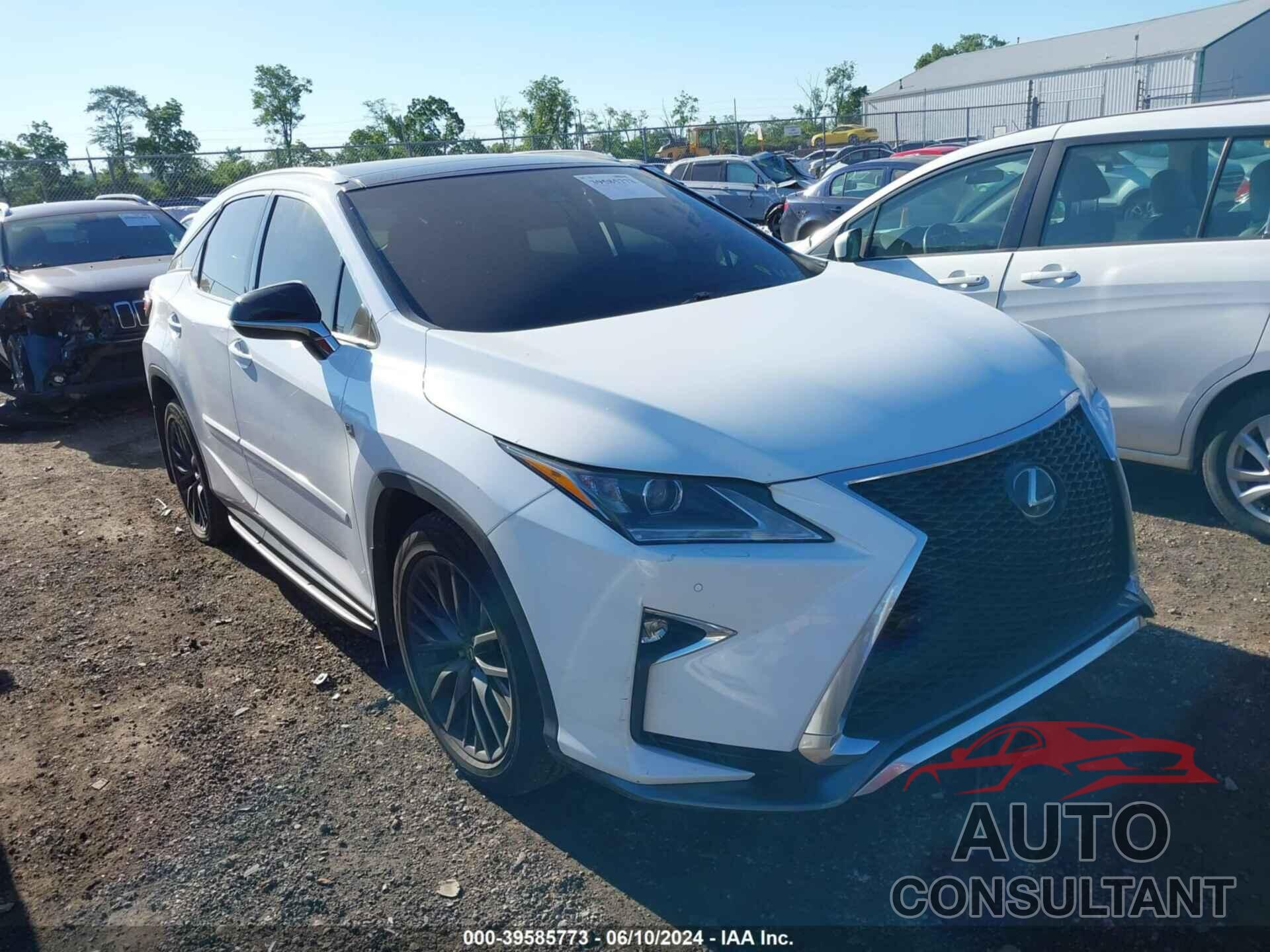 LEXUS RX 350 2017 - 2T2BZMCA9HC086741