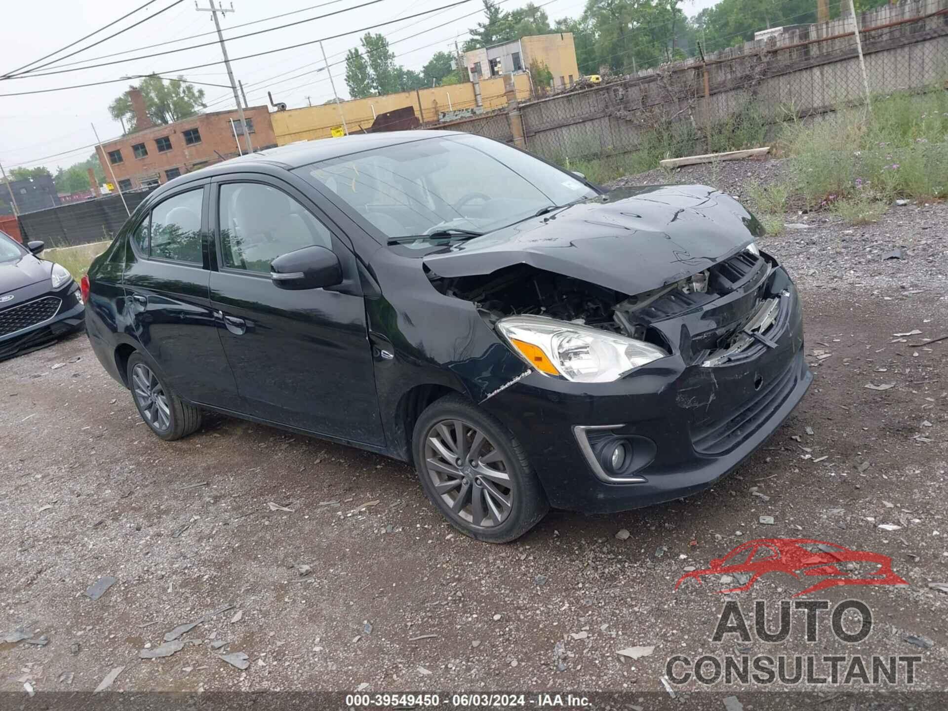 MITSUBISHI MIRAGE G4 2017 - ML32F4FJ9HHF12549